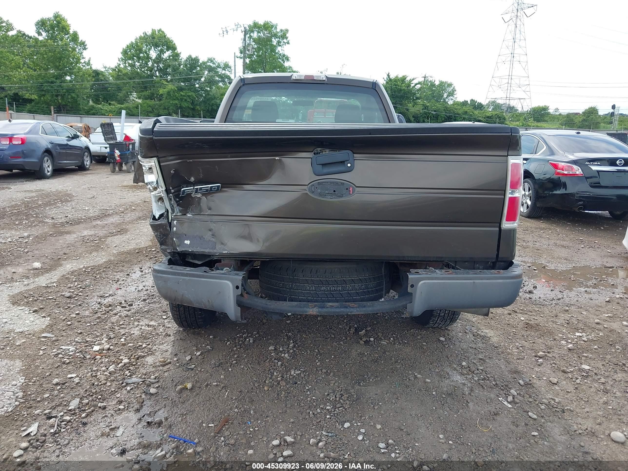 2009 Ford F-150 Stx/xl/xlt Gray vin: 1FTRF12W79KB36625