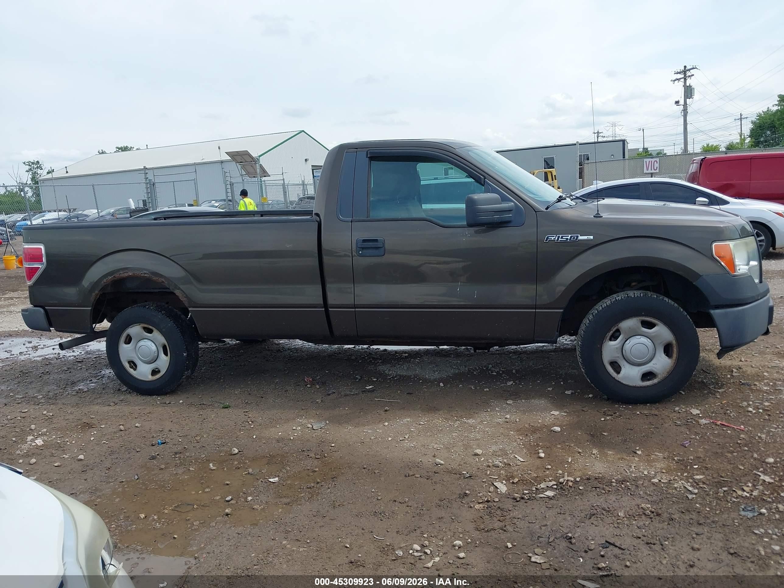 2009 Ford F-150 Stx/xl/xlt Gray vin: 1FTRF12W79KB36625