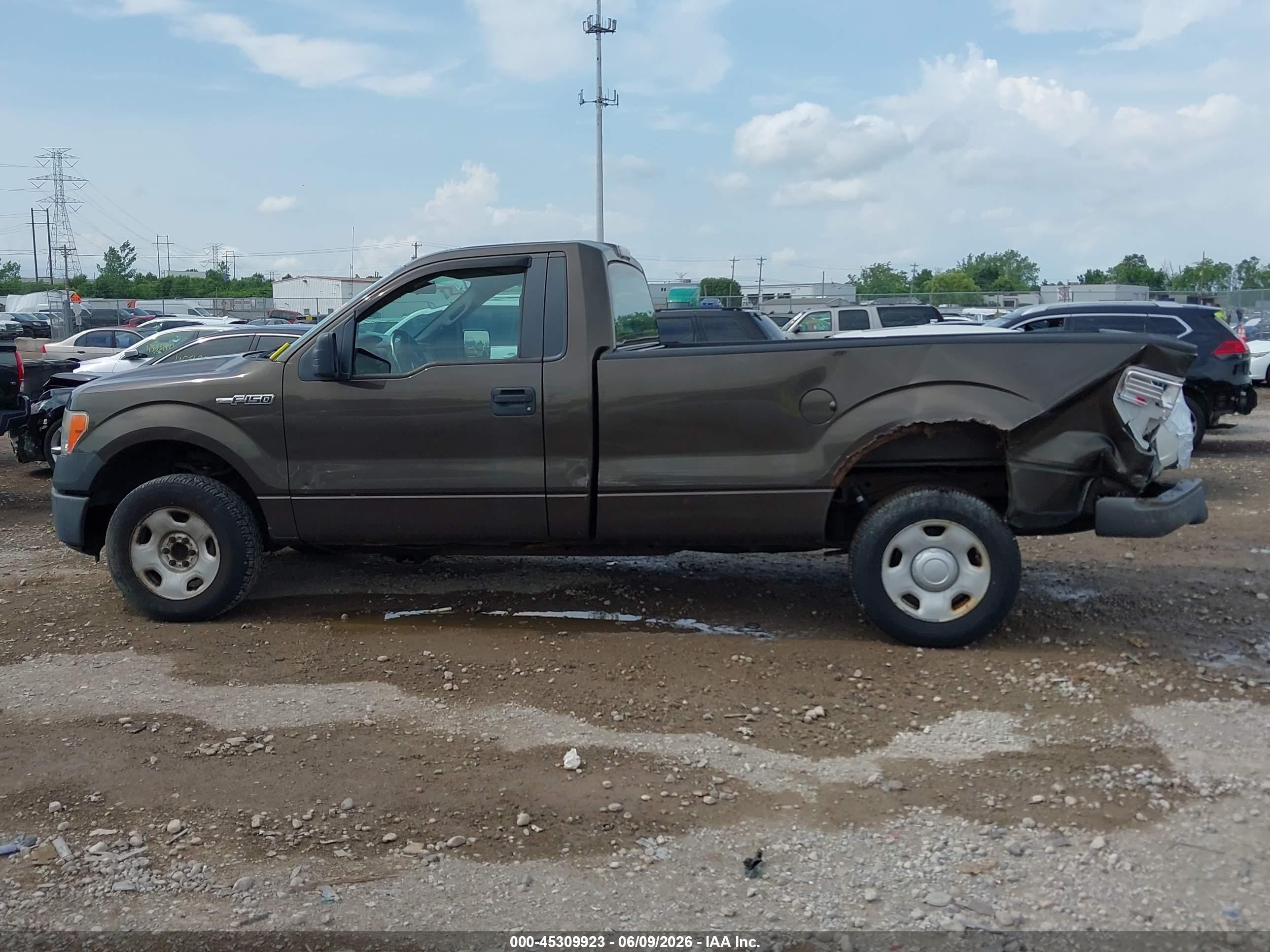 2009 Ford F-150 Stx/xl/xlt Gray vin: 1FTRF12W79KB36625