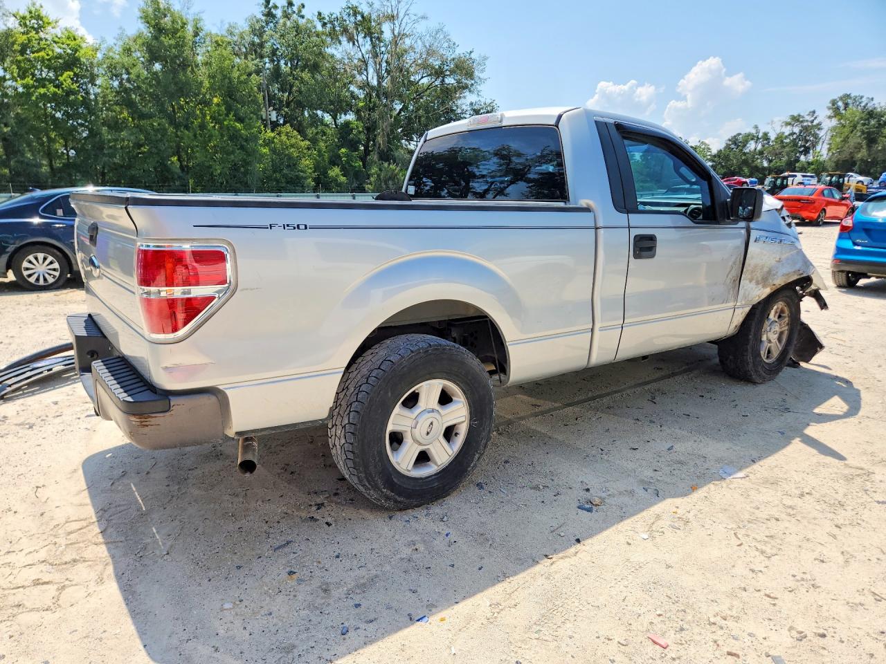 2009 Ford F150 Серебряный vin: 1FTRF12W79KB52422