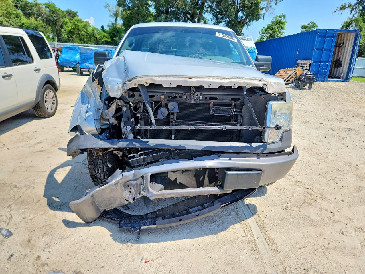 2009 Ford F150 Серебряный vin: 1FTRF12W79KB52422
