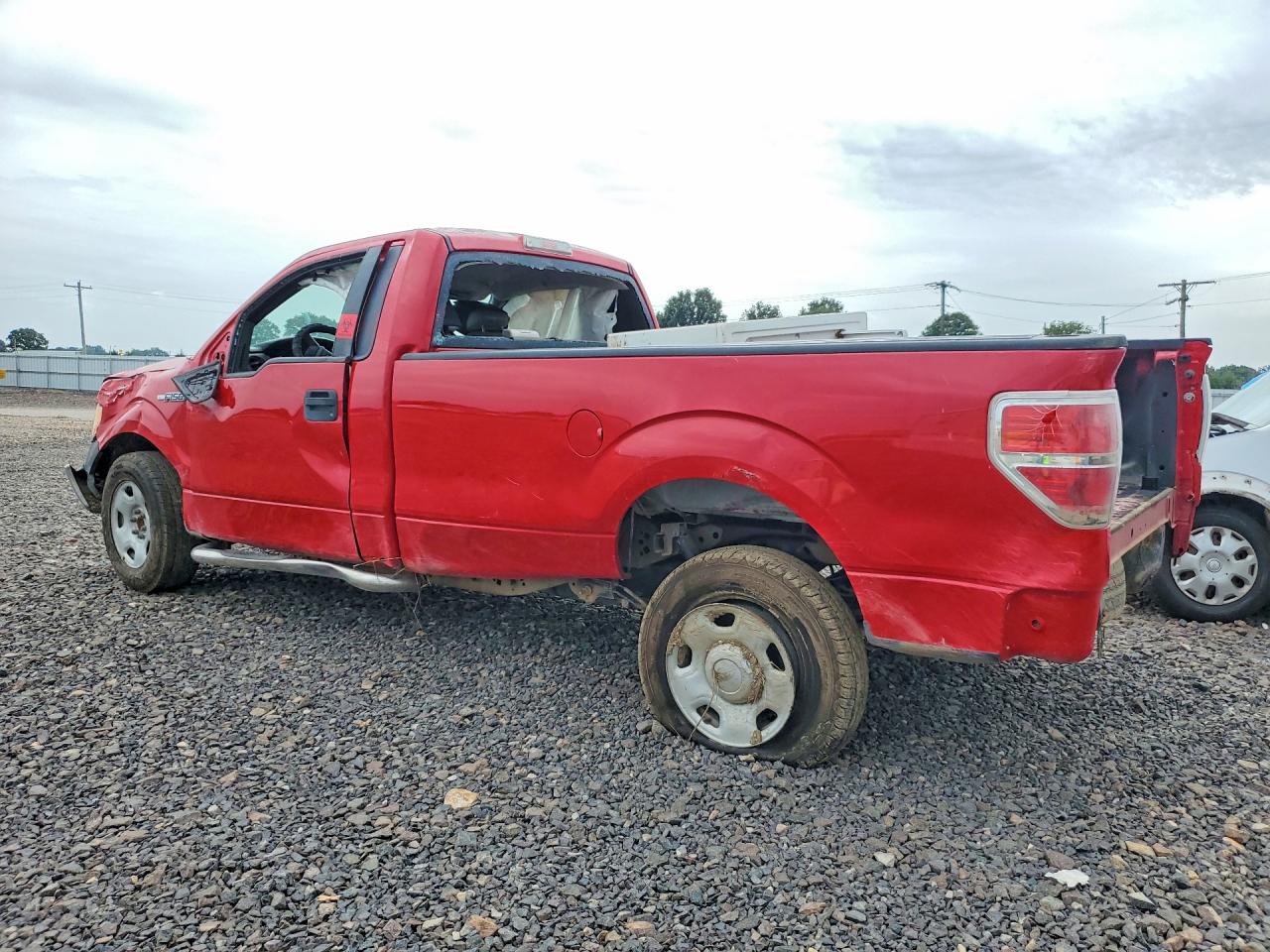 2009 Ford F150 Красный vin: 1FTRF12W79KB55661
