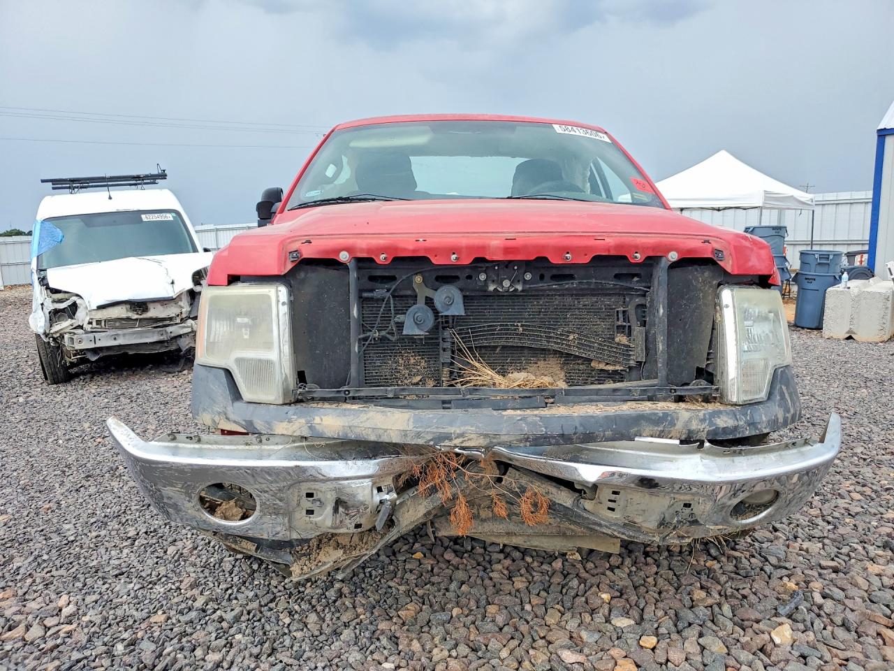 2009 Ford F150 Красный vin: 1FTRF12W79KB55661