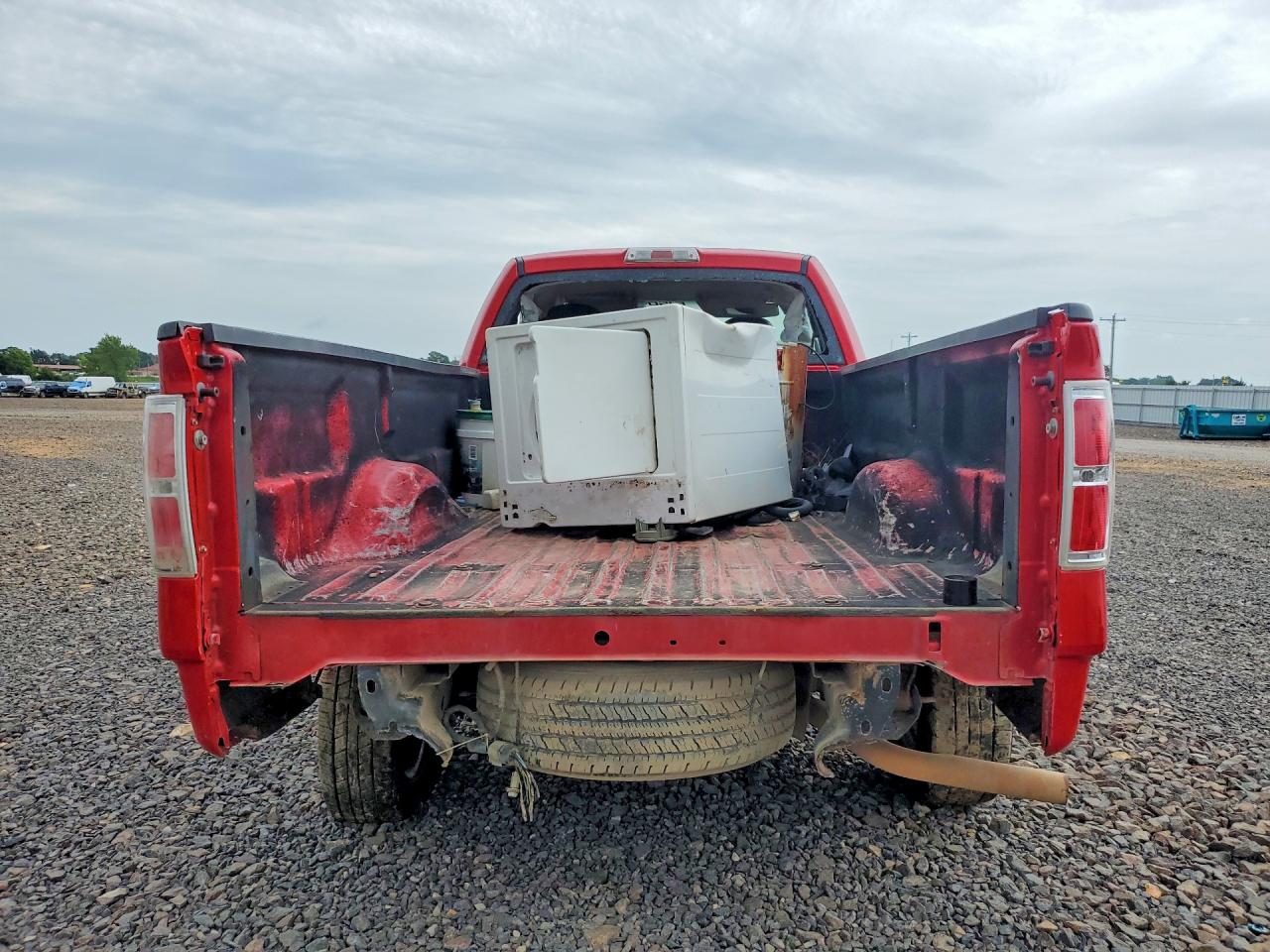 2009 Ford F150 Красный vin: 1FTRF12W79KB55661