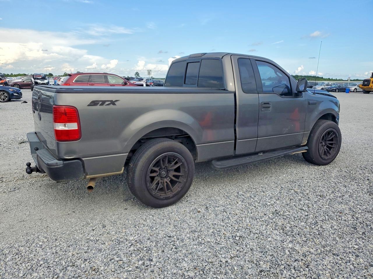 2004 Ford F150 Gray vin: 1FTRF12W84NB16200