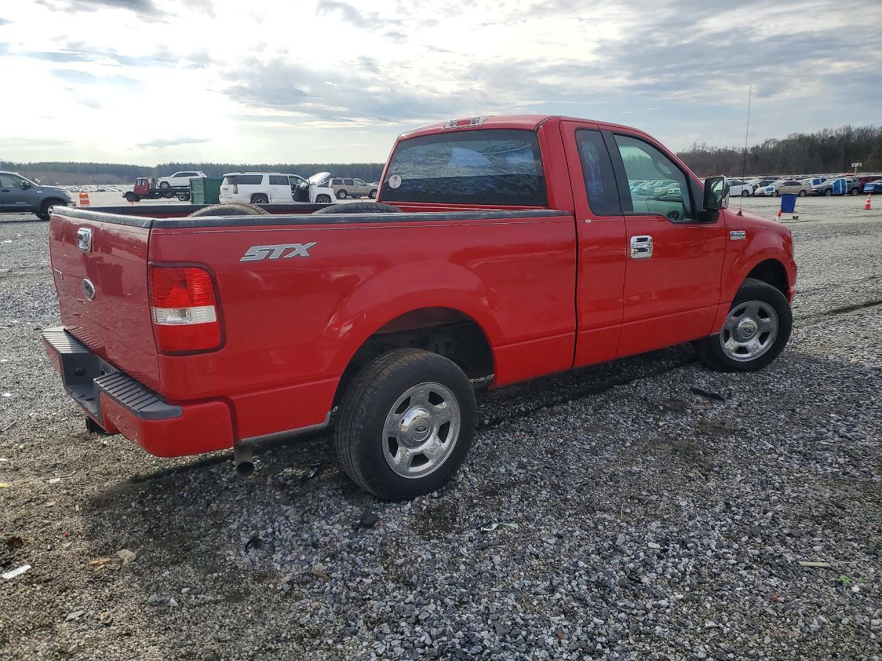 2004 Ford F150 Red vin: 1FTRF12W84NB29349
