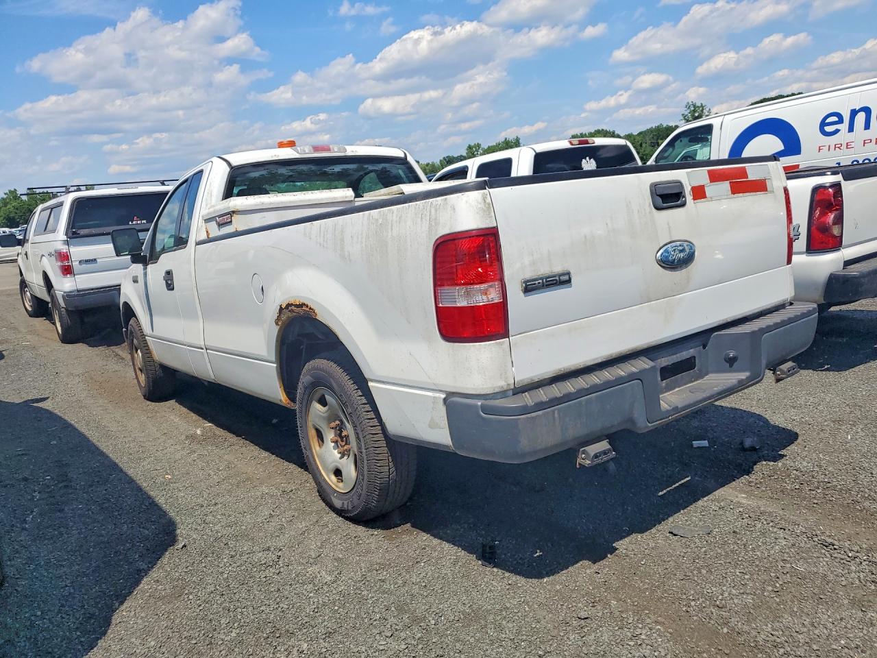 2006 Ford F150 White vin: 1FTRF12W86KD44363
