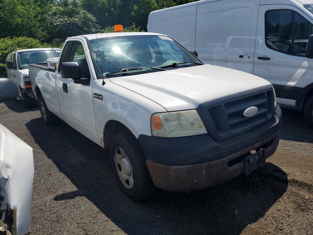 2006 Ford F150 White vin: 1FTRF12W86KD44363