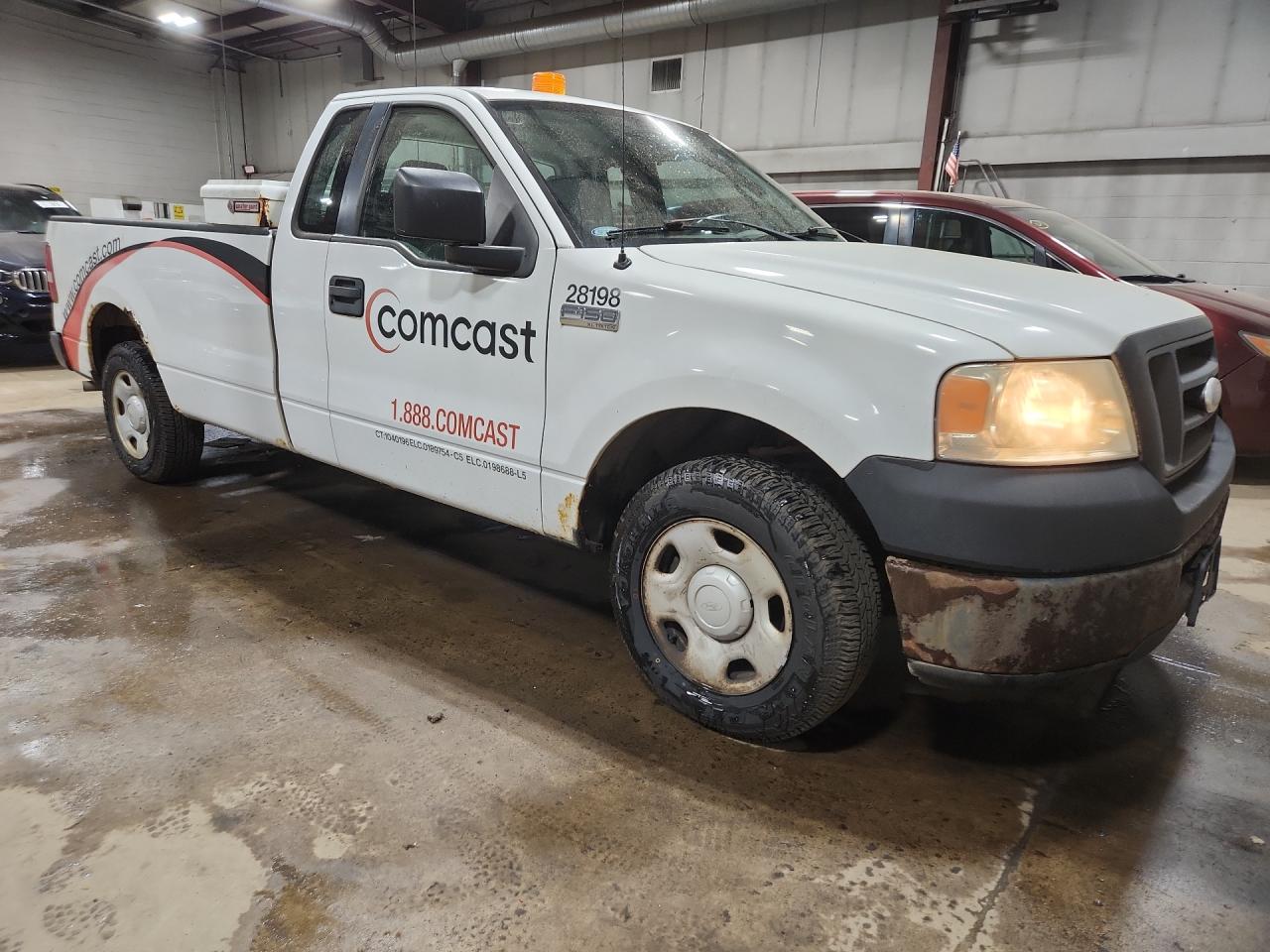 2006 Ford F150 White vin: 1FTRF12W86KD44363 Damage: Right Front Fender, Rust, 2 To 3 Inches