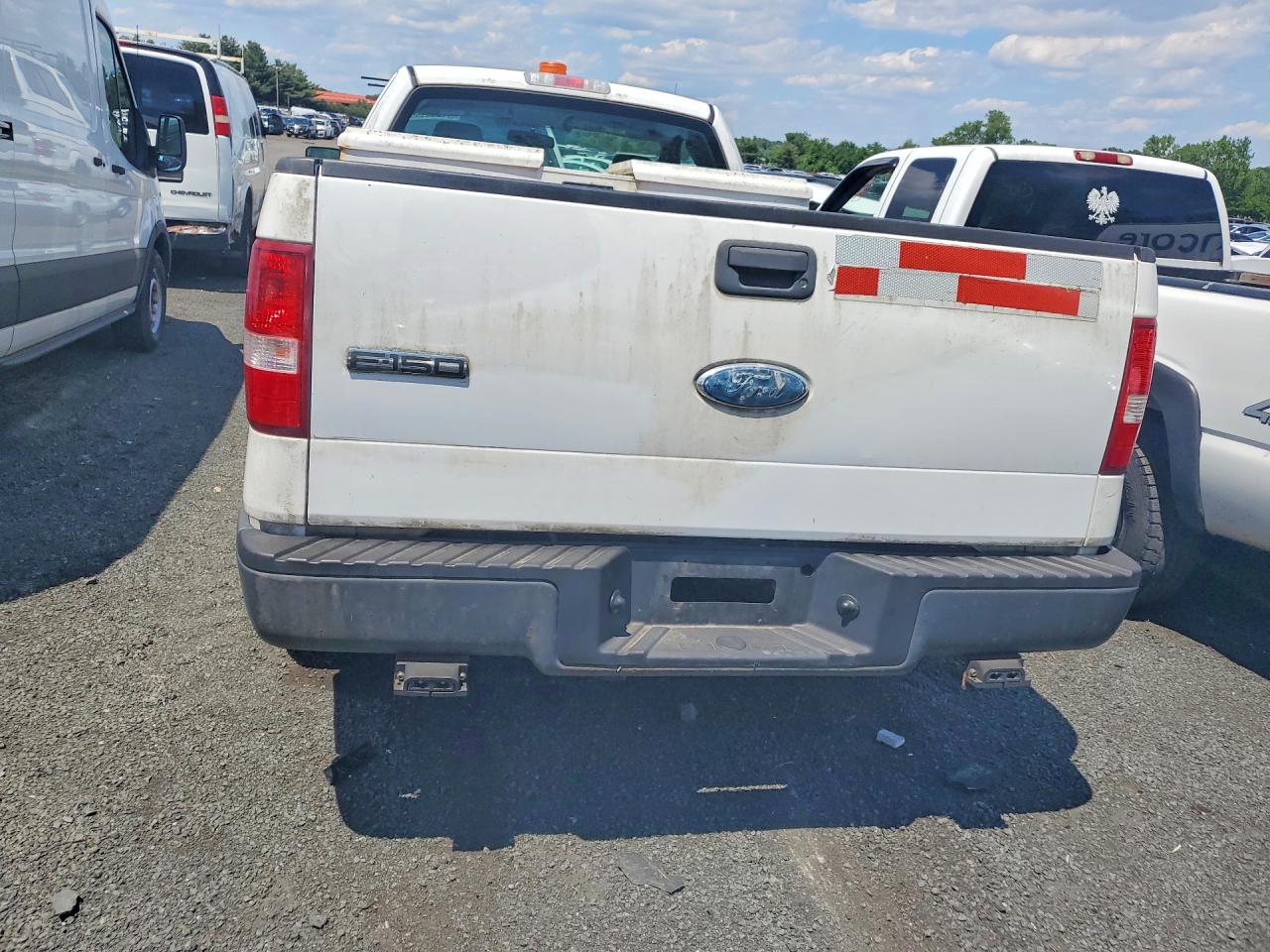 2006 Ford F150 White vin: 1FTRF12W86KD44363