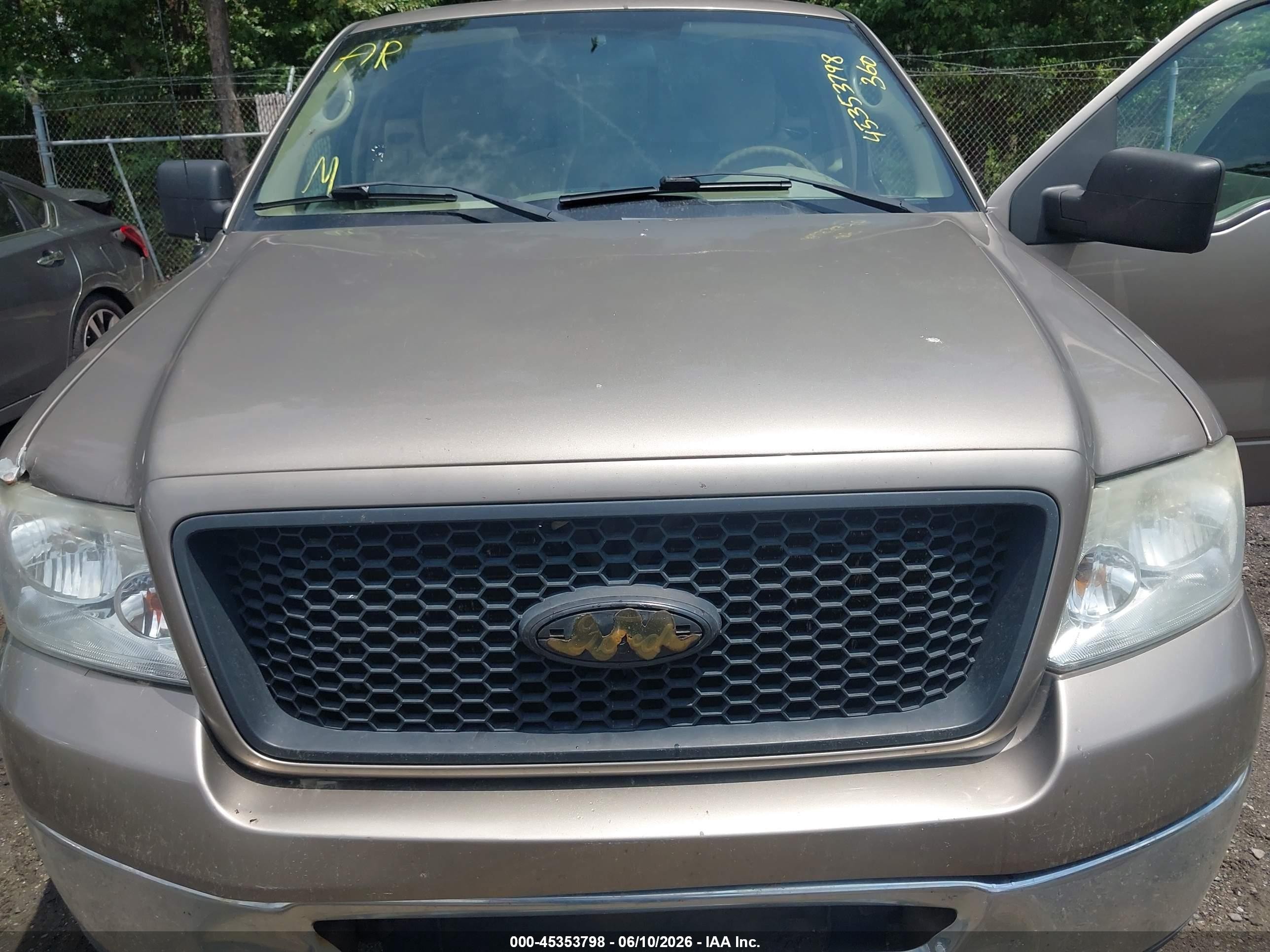2006 Ford F-150 Stx/xl/xlt Gold vin: 1FTRF12W86NB08617