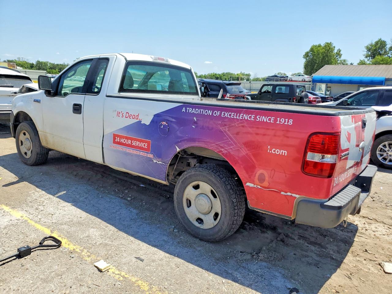 2007 Ford F150 Two Tone vin: 1FTRF12W87KC00412