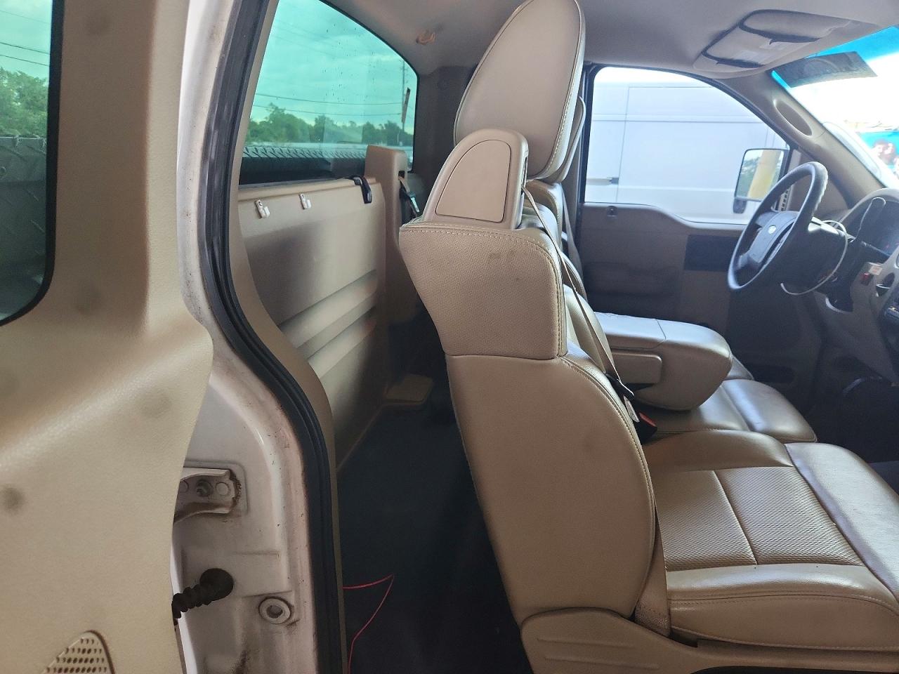 2007 Ford F150 White vin: 1FTRF12W87KD54179