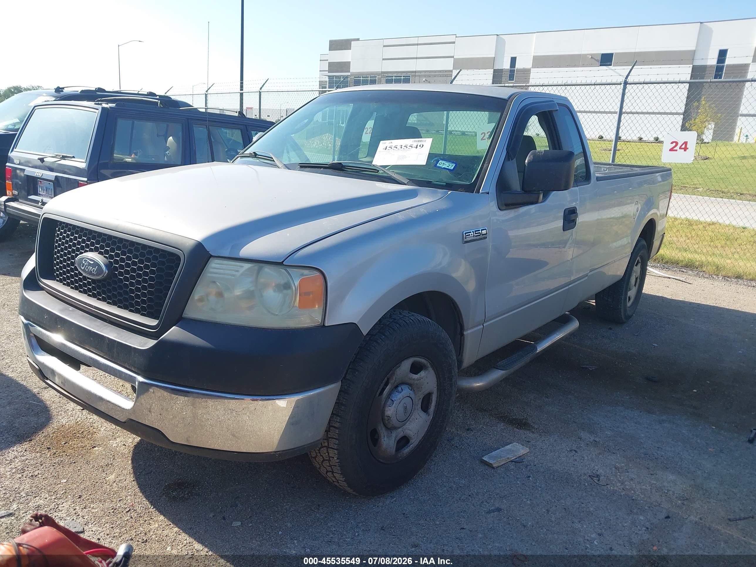 2007 Ford F-150 Stx/xl/xlt Серебряный vin: 1FTRF12W87KD58099