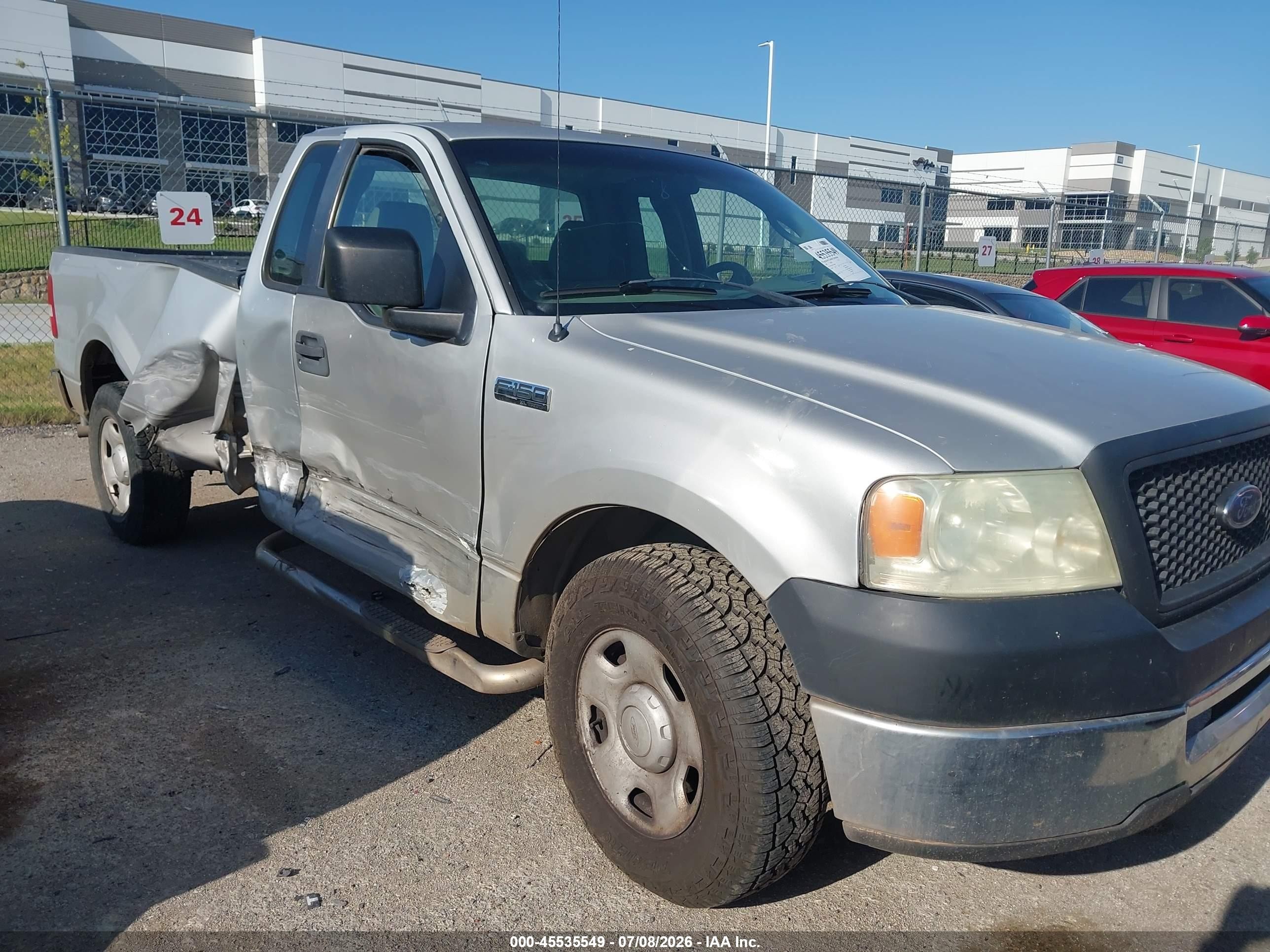 2007 Ford F-150 Stx/xl/xlt Серебряный vin: 1FTRF12W87KD58099
