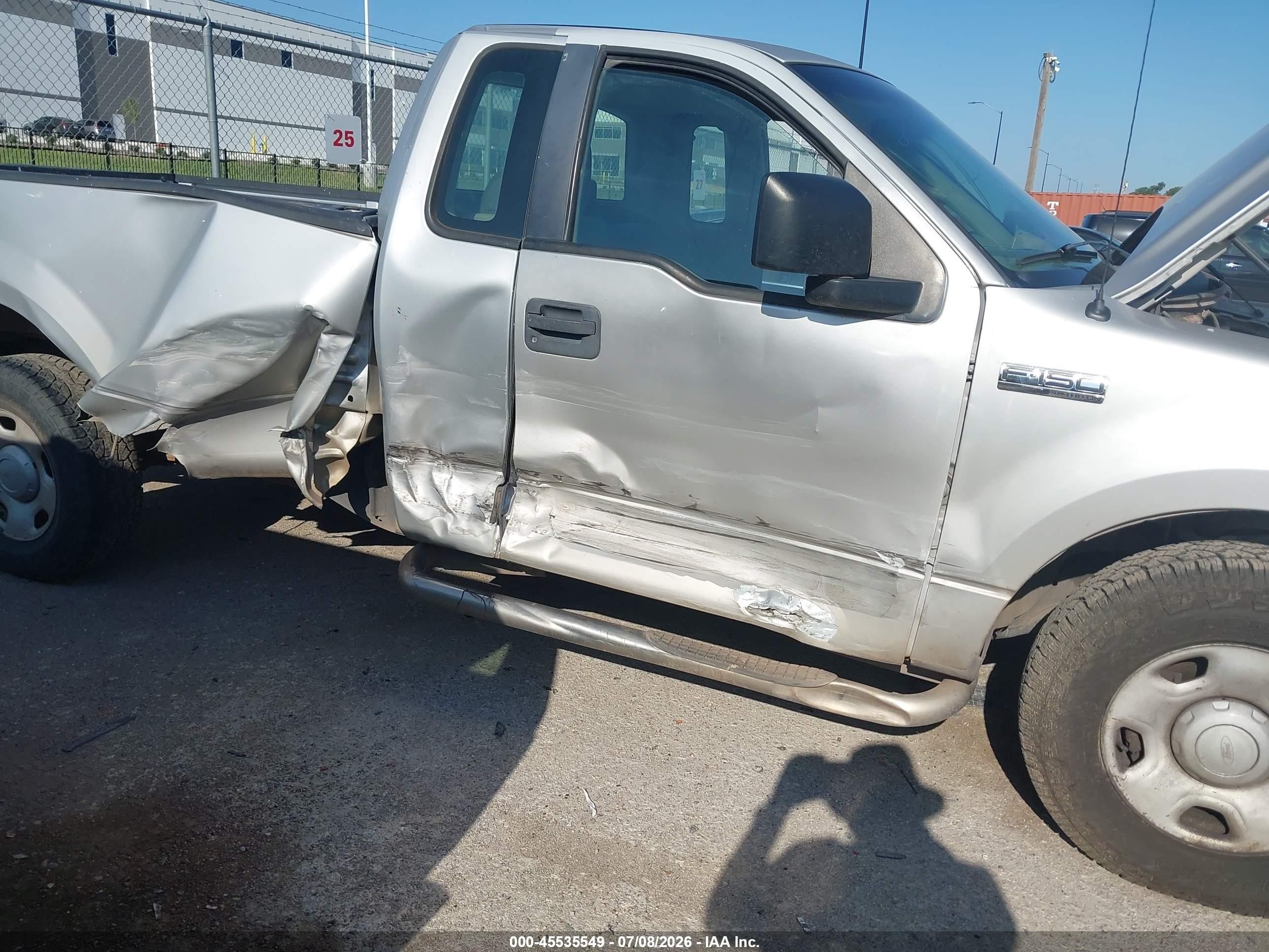 2007 Ford F-150 Stx/xl/xlt Серебряный vin: 1FTRF12W87KD58099