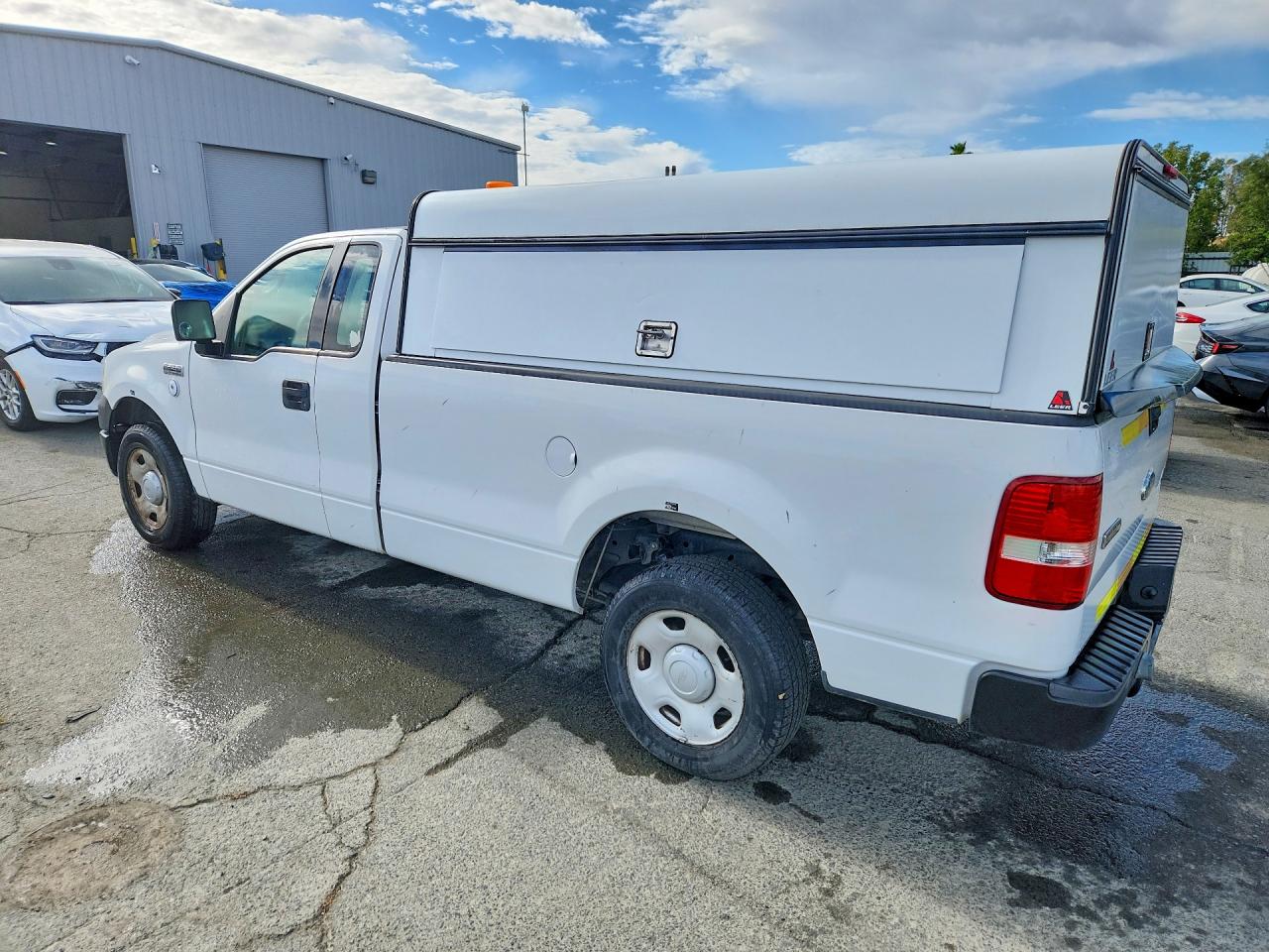 2007 Ford F150 White vin: 1FTRF12W87NA84157