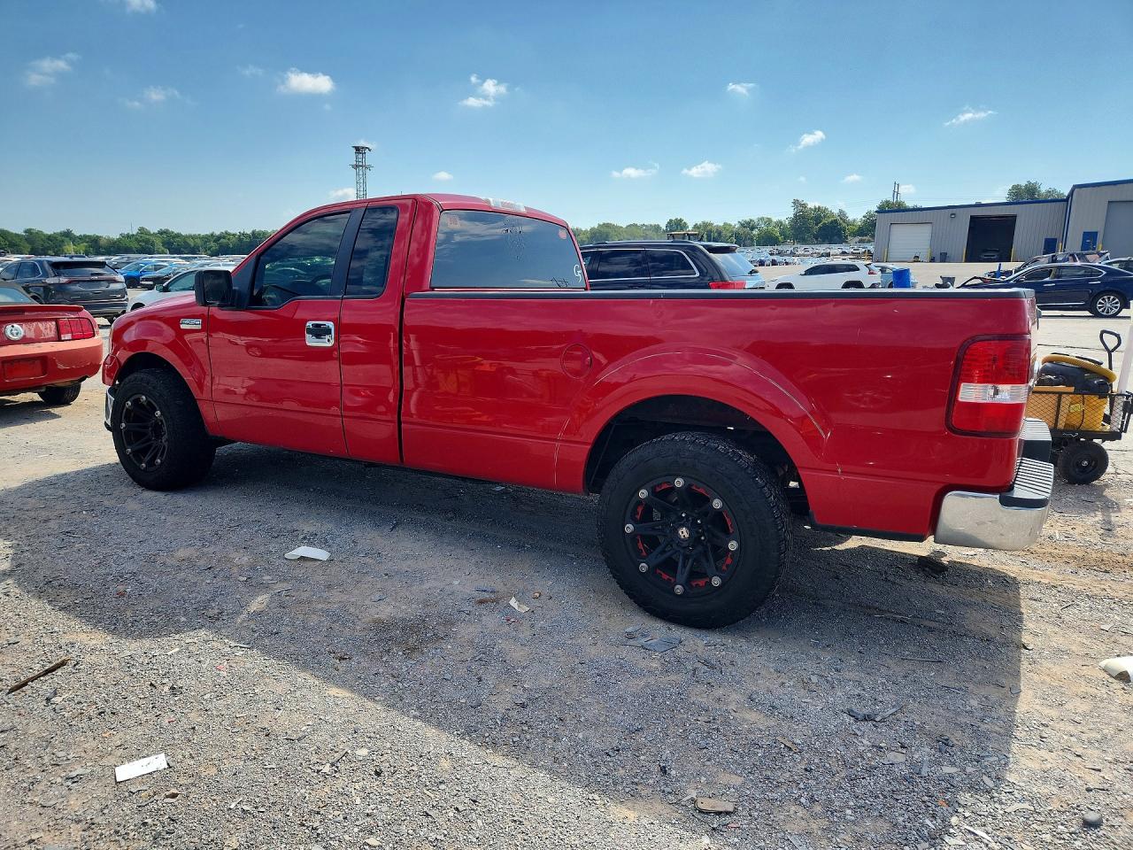 2008 Ford F150 Red vin: 1FTRF12W88KE14964