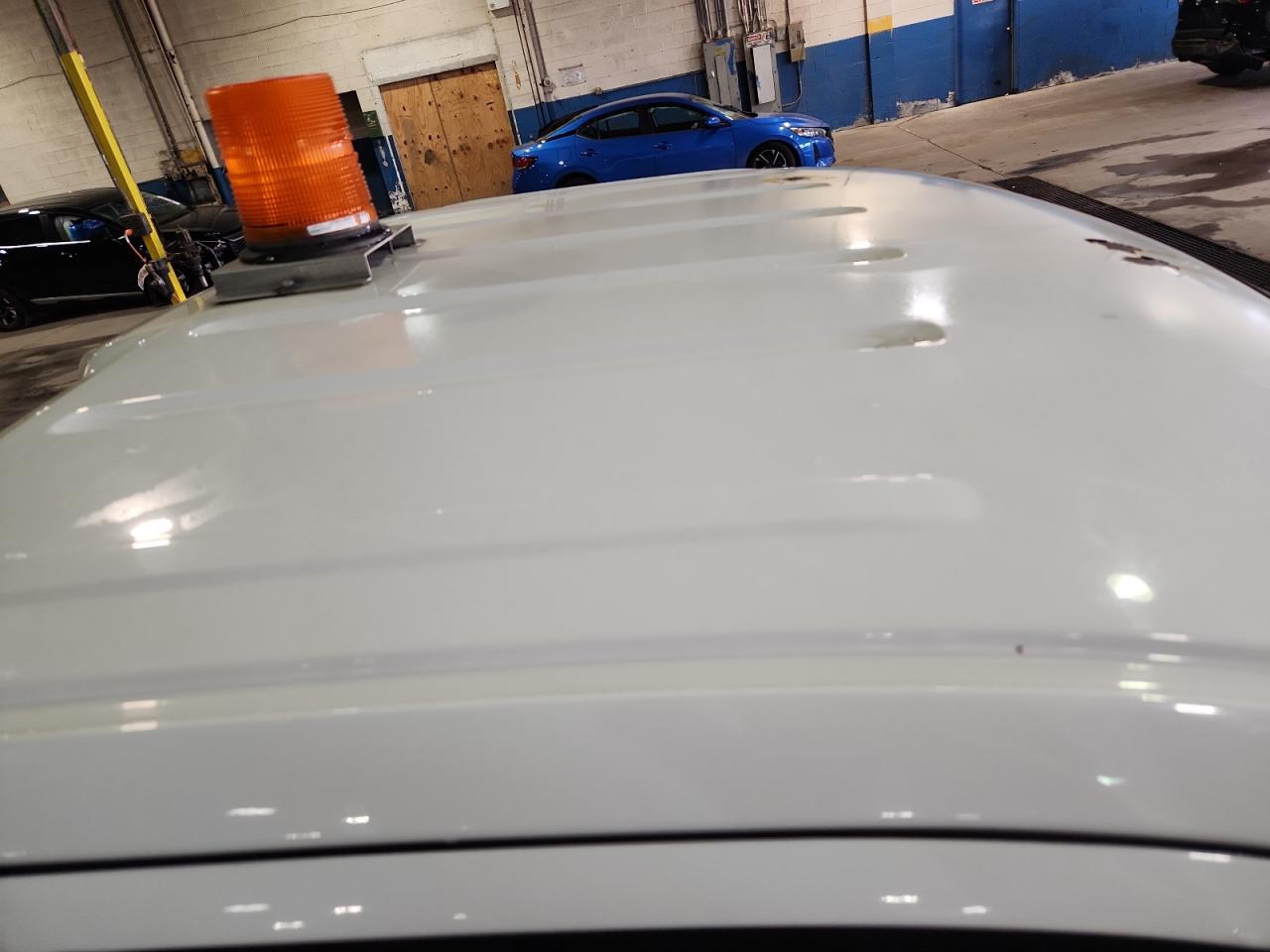 2009 Ford F150 White vin: 1FTRF12W89KA23802 Damage: Roof, Rust, 6 To 7 Inches