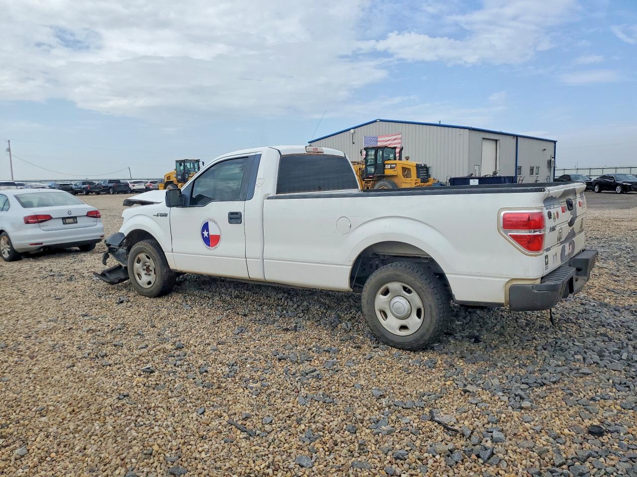 2009 Ford F150 White vin: 1FTRF12W89KB23270