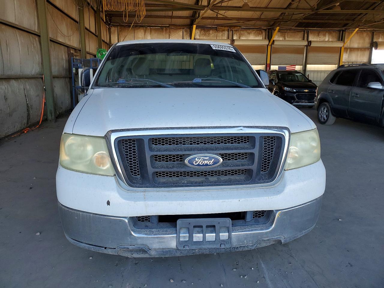 2004 Ford F150 White vin: 1FTRF12W94NB55975