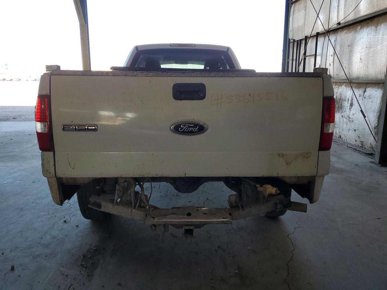 2004 Ford F150 White vin: 1FTRF12W94NB55975