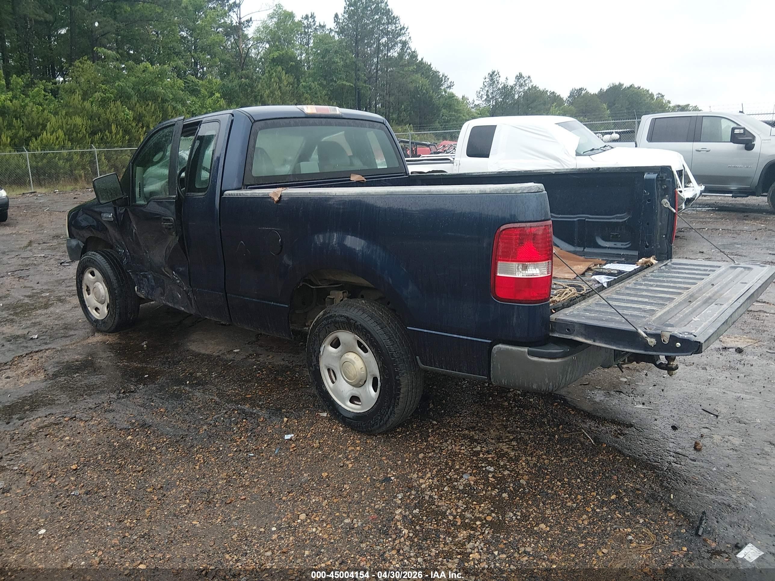 2005 Ford F-150 Stx/xl/xlt Blue vin: 1FTRF12W95NA33103
