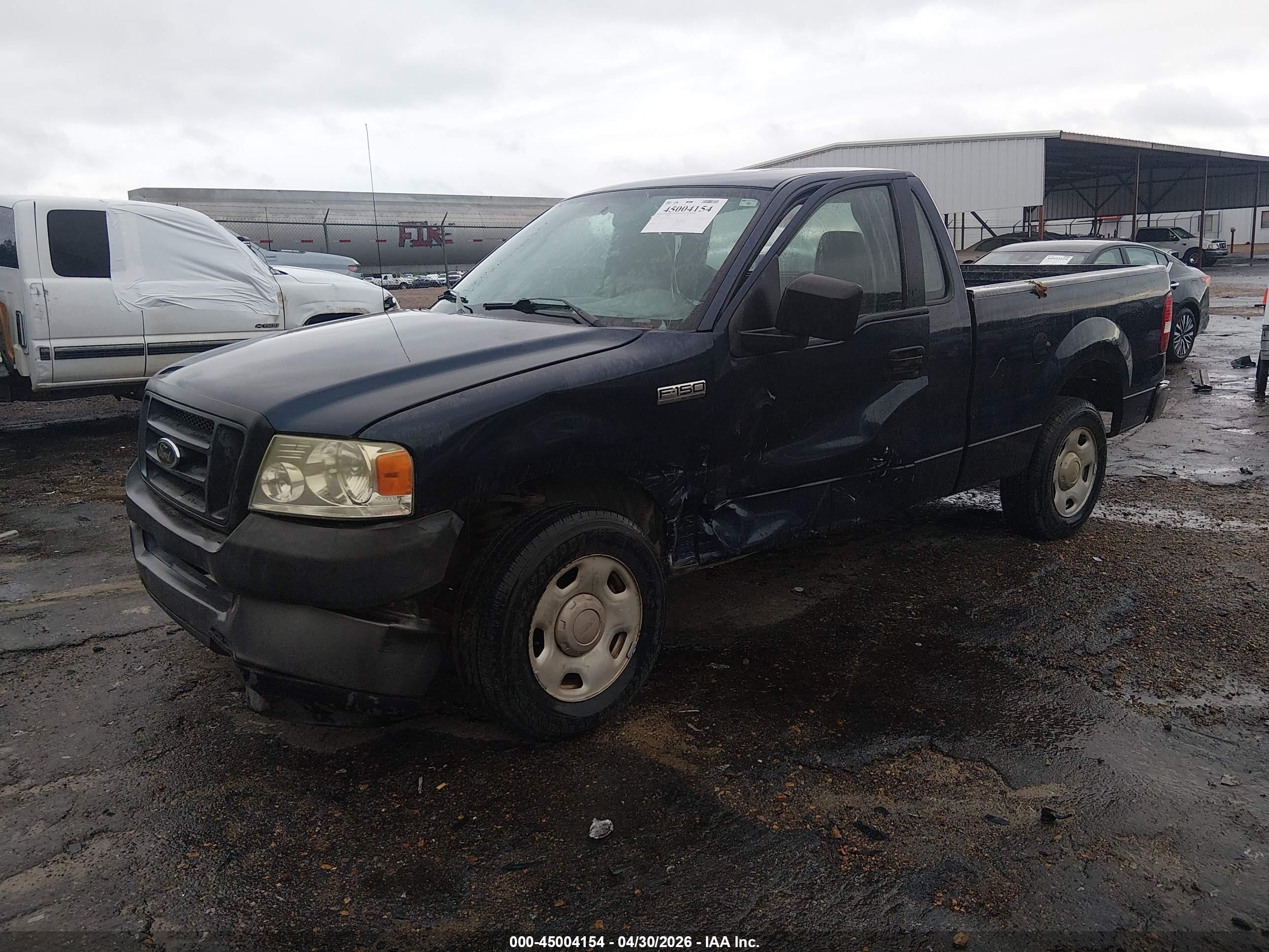 2005 Ford F-150 Stx/xl/xlt Blue vin: 1FTRF12W95NA33103
