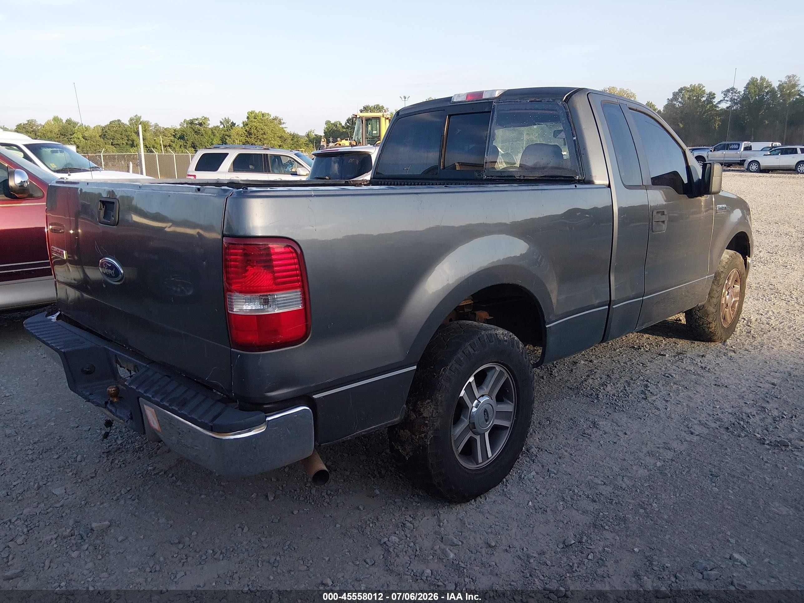 2005 Ford F-150 Stx/xl/xlt Gray vin: 1FTRF12W95NB41222