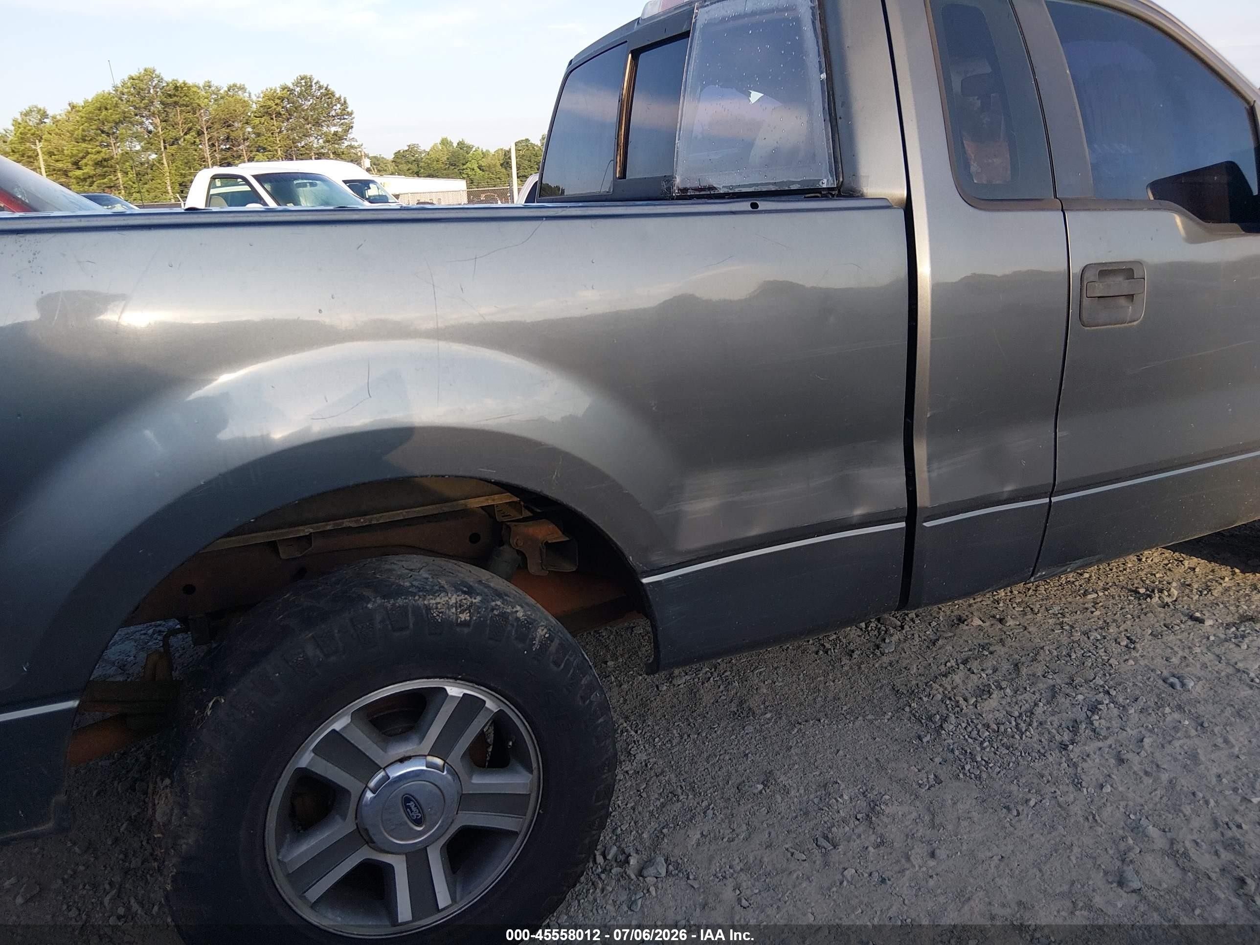 2005 Ford F-150 Stx/xl/xlt Gray vin: 1FTRF12W95NB41222
