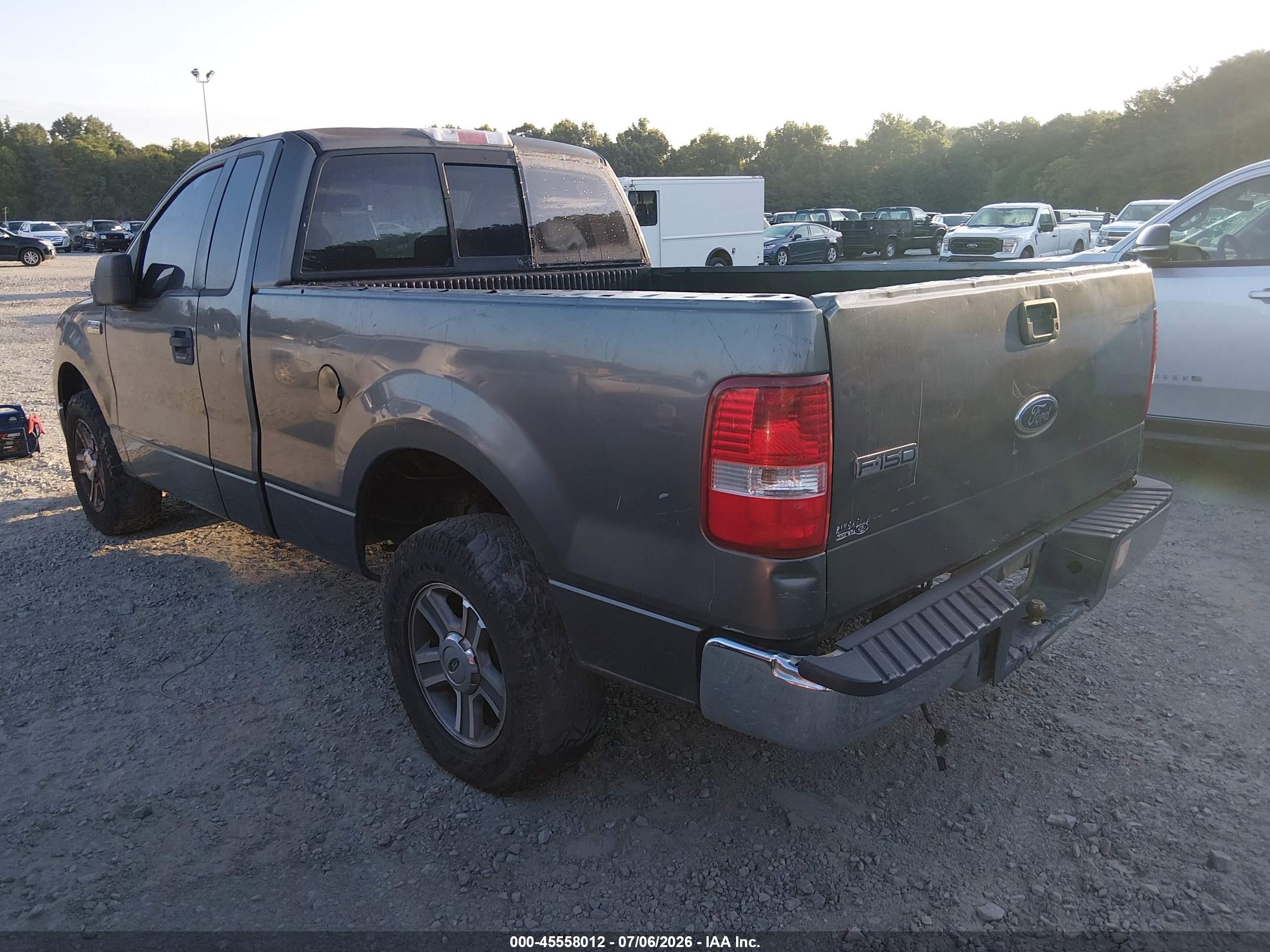 2005 Ford F-150 Stx/xl/xlt Gray vin: 1FTRF12W95NB41222