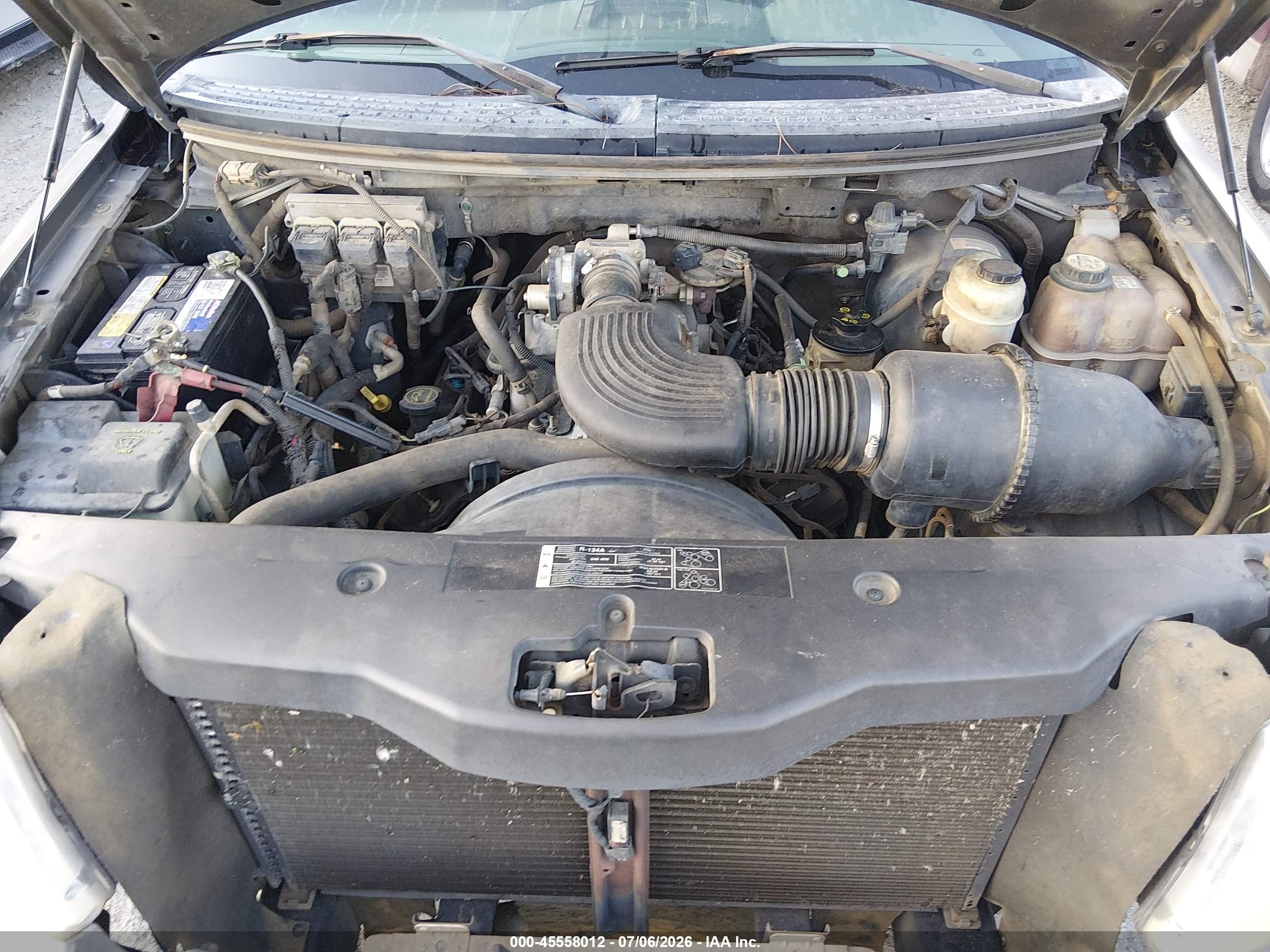 2005 Ford F-150 Stx/xl/xlt Gray vin: 1FTRF12W95NB41222