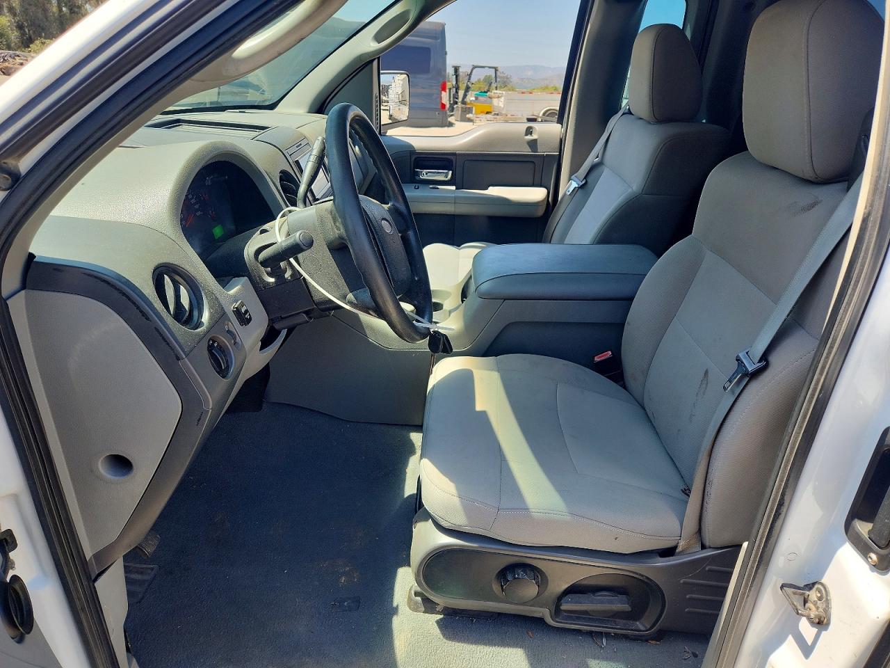 2006 Ford F150 White vin: 1FTRF12W96NB48835