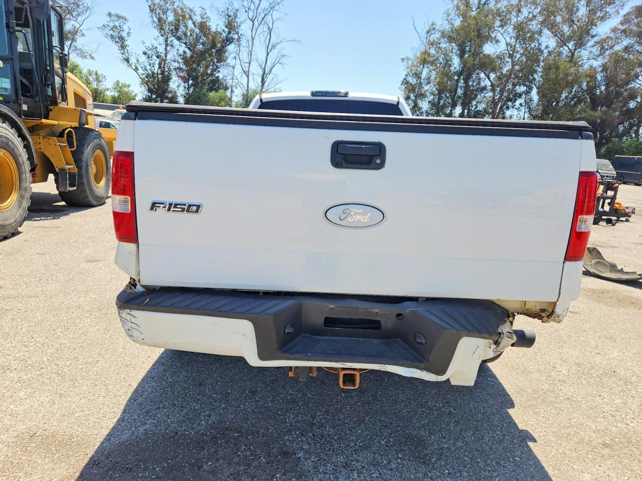 2006 Ford F150 White vin: 1FTRF12W96NB48835