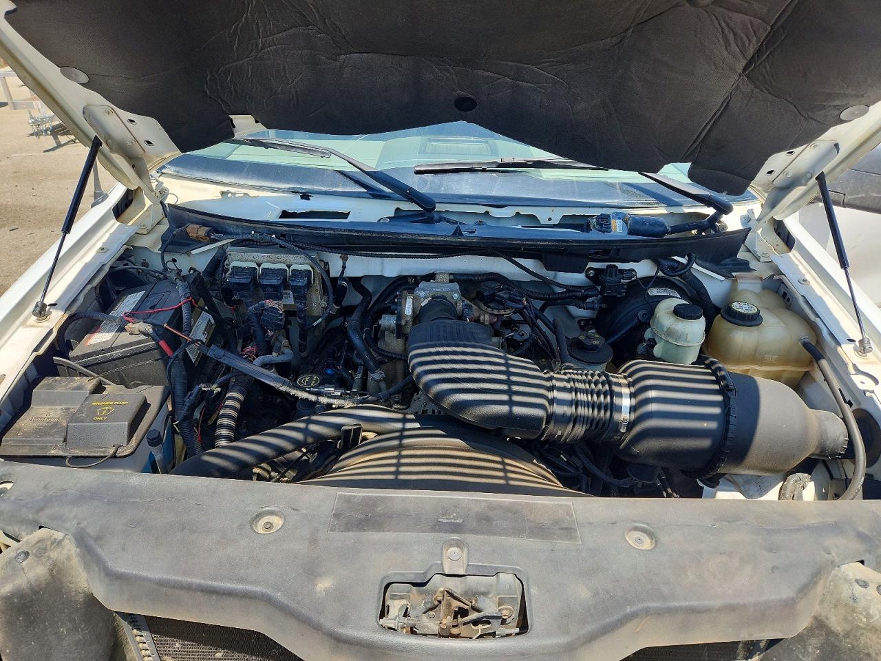 2006 Ford F150 White vin: 1FTRF12W96NB48835