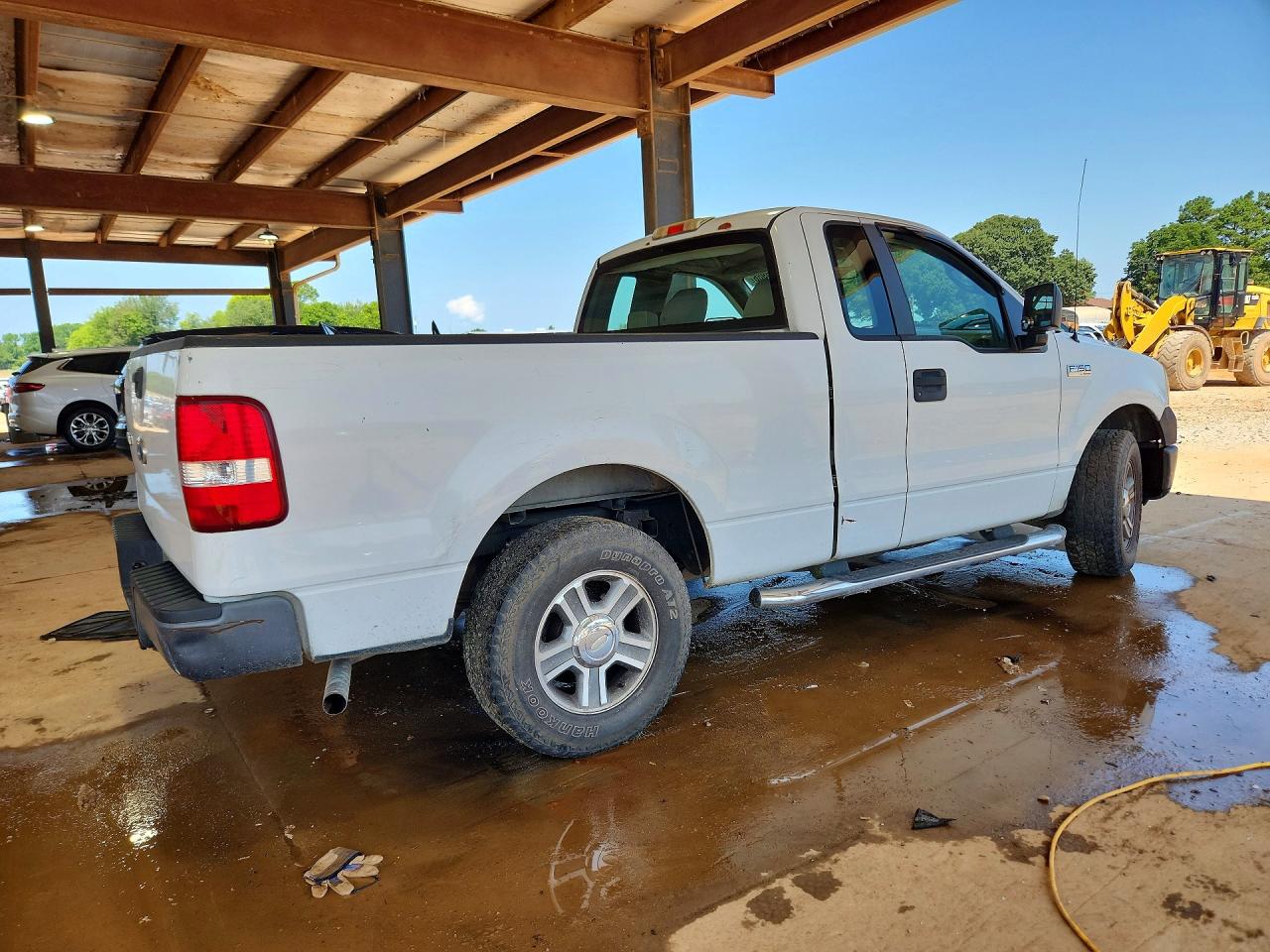 2007 Ford F150 White vin: 1FTRF12W97KA63545