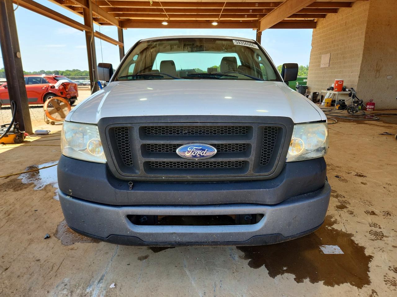 2007 Ford F150 White vin: 1FTRF12W97KA63545