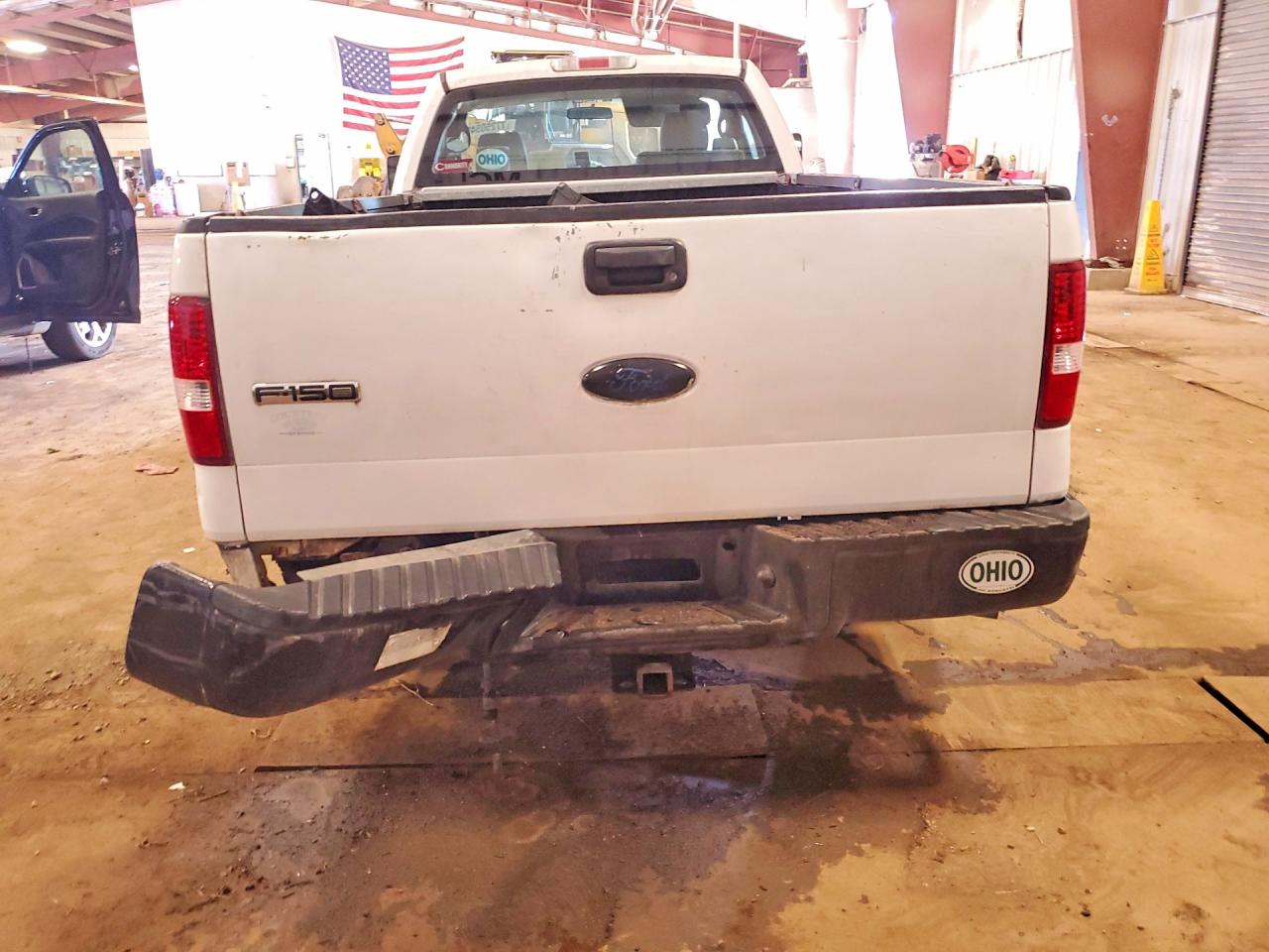 2007 Ford F150 White vin: 1FTRF12W97KC24945