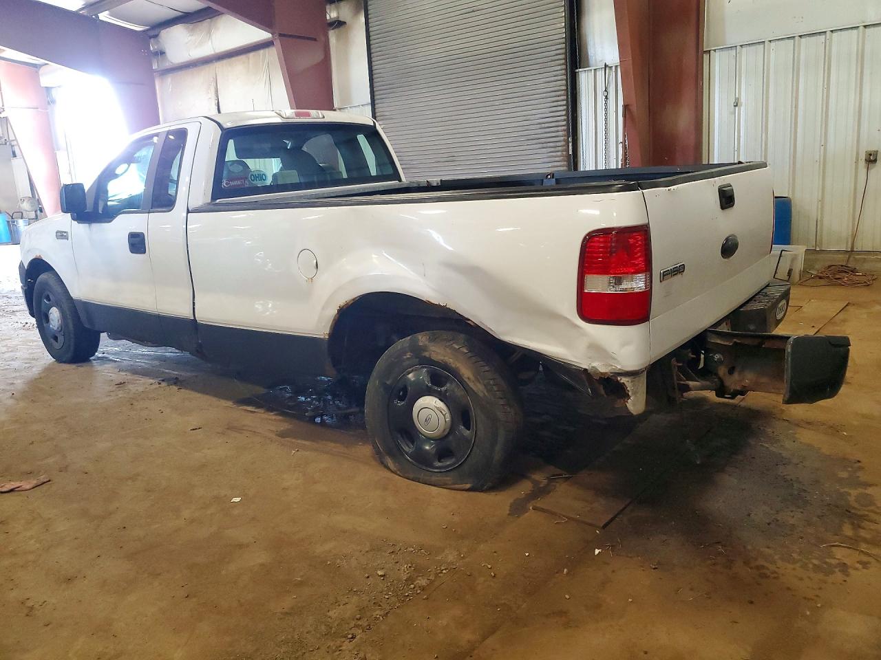 2007 Ford F150 White vin: 1FTRF12W97KC24945