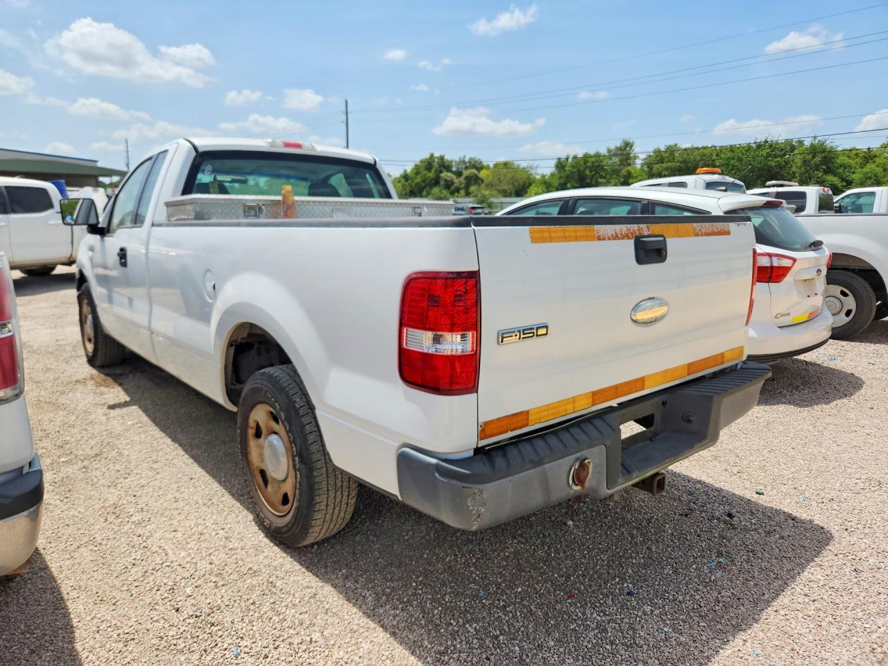 2007 Ford F150 Белый vin: 1FTRF12W97NA77377