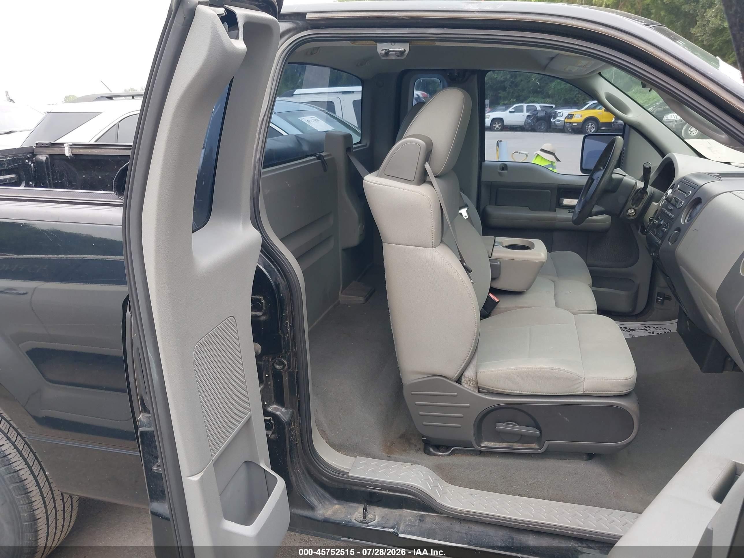 2008 Ford F-150 Fx2/stx/xl/xlt Black vin: 1FTRF12W98KD96362