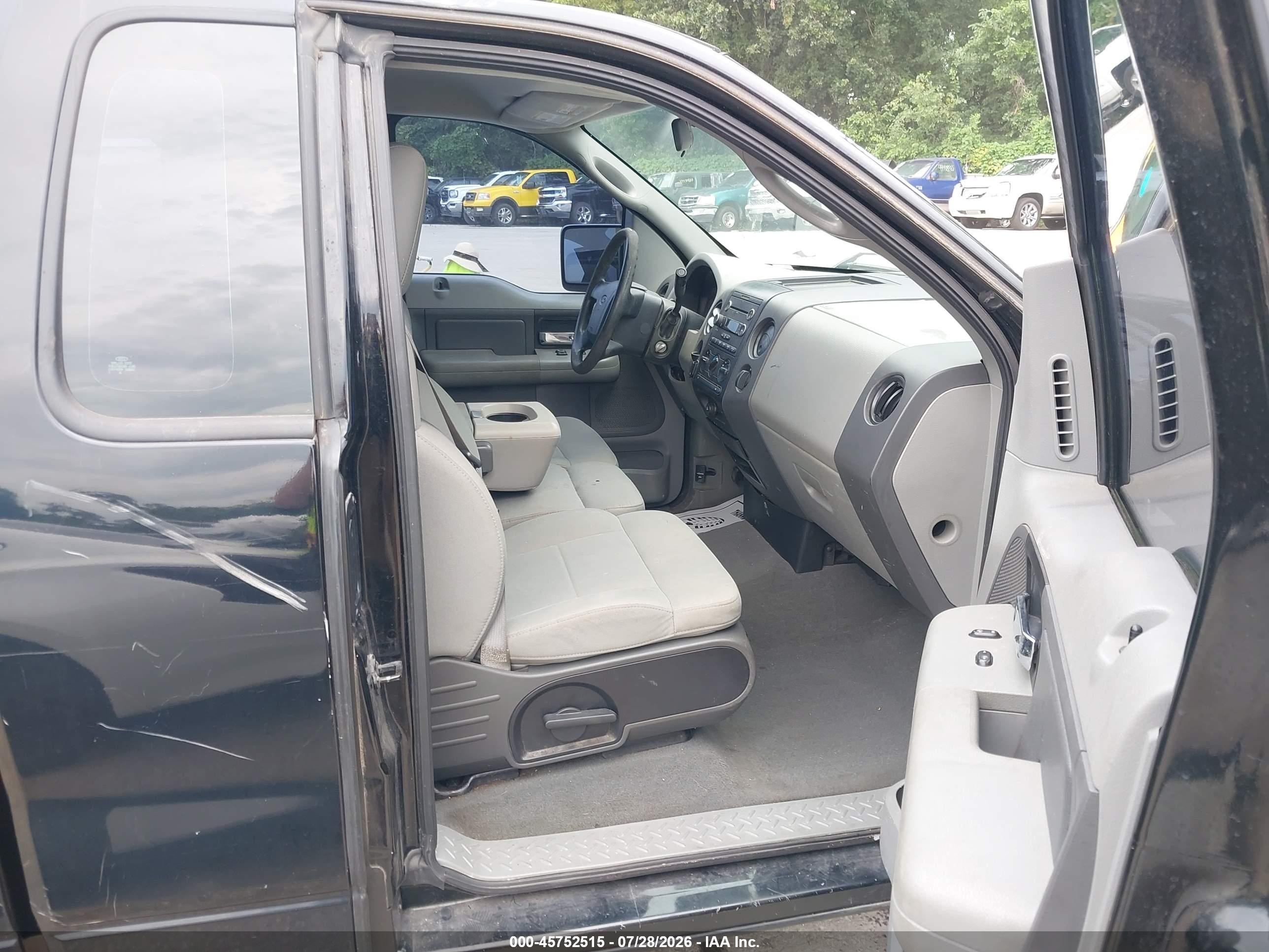 2008 Ford F-150 Fx2/stx/xl/xlt Black vin: 1FTRF12W98KD96362