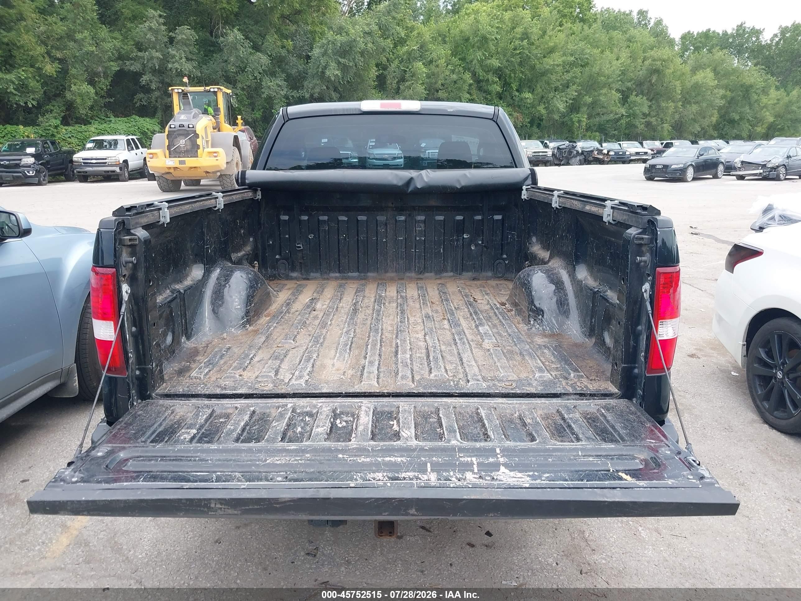 2008 Ford F-150 Fx2/stx/xl/xlt Black vin: 1FTRF12W98KD96362