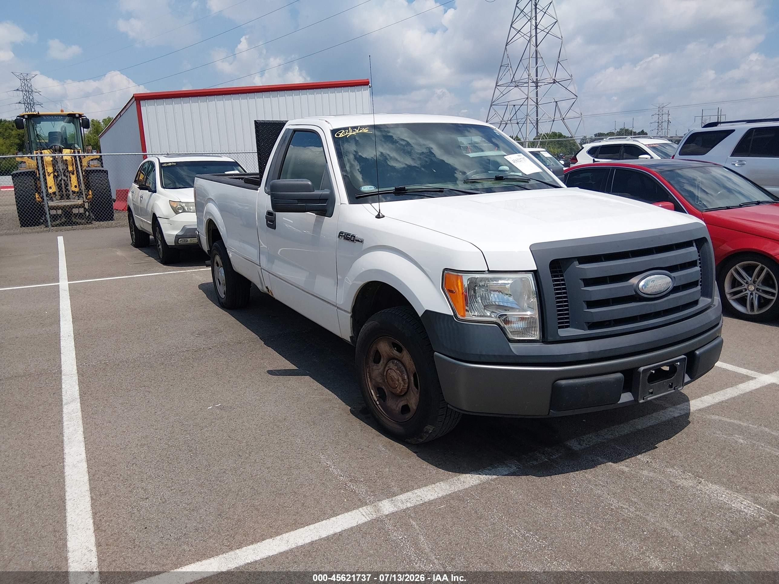 2009 Ford F-150   White vin: 1FTRF12W99KB97944