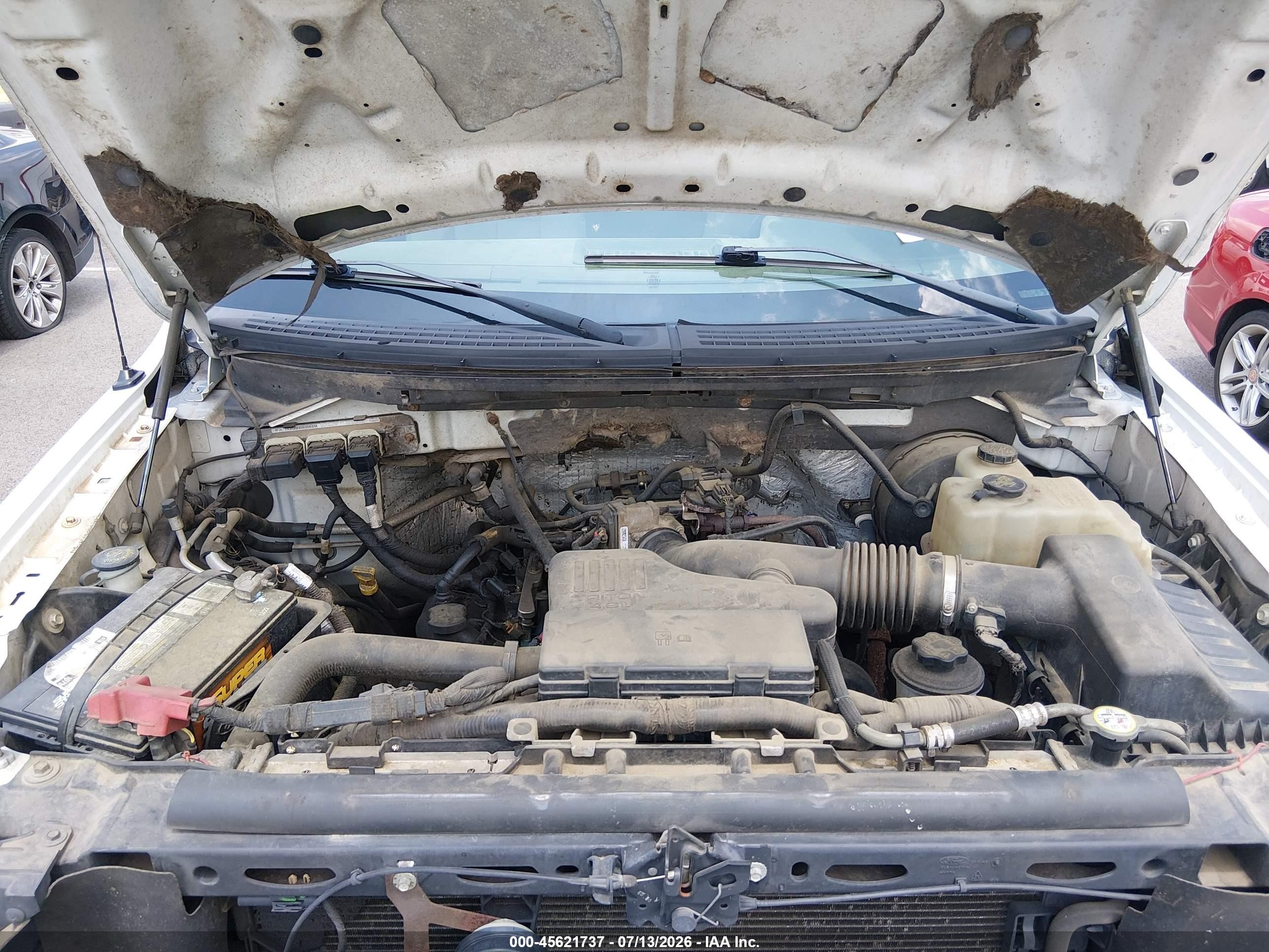 2009 Ford F-150   Белый vin: 1FTRF12W99KB97944