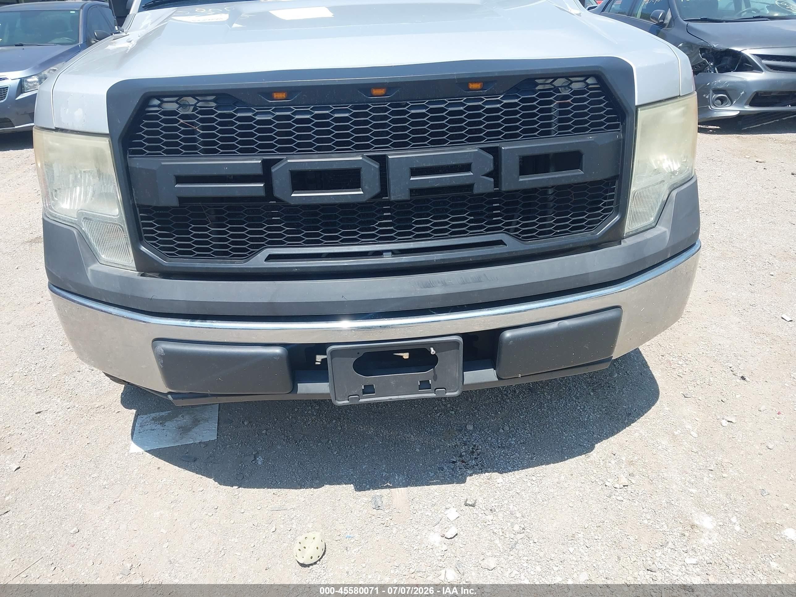 2009 Ford F-150 Stx/xl/xl W/midbox Prep/xlt/xlt W/midbox Prep Silver vin: 1FTRF12W99KC32529