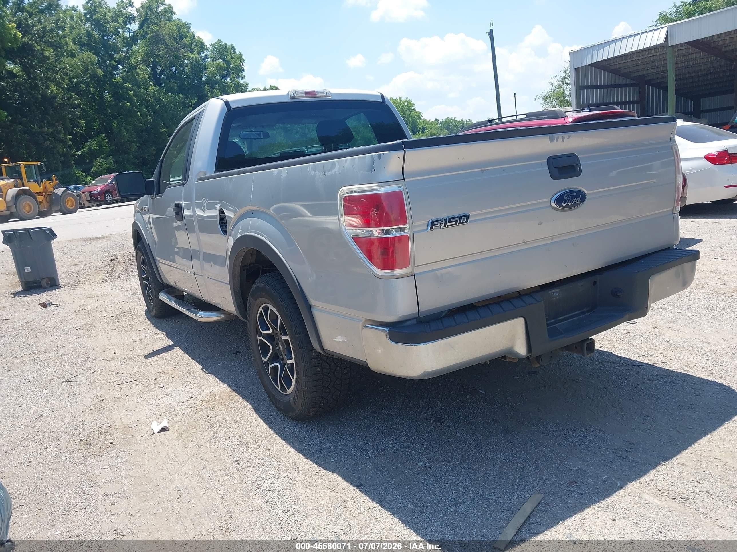 2009 Ford F-150 Stx/xl/xl W/midbox Prep/xlt/xlt W/midbox Prep Silver vin: 1FTRF12W99KC32529