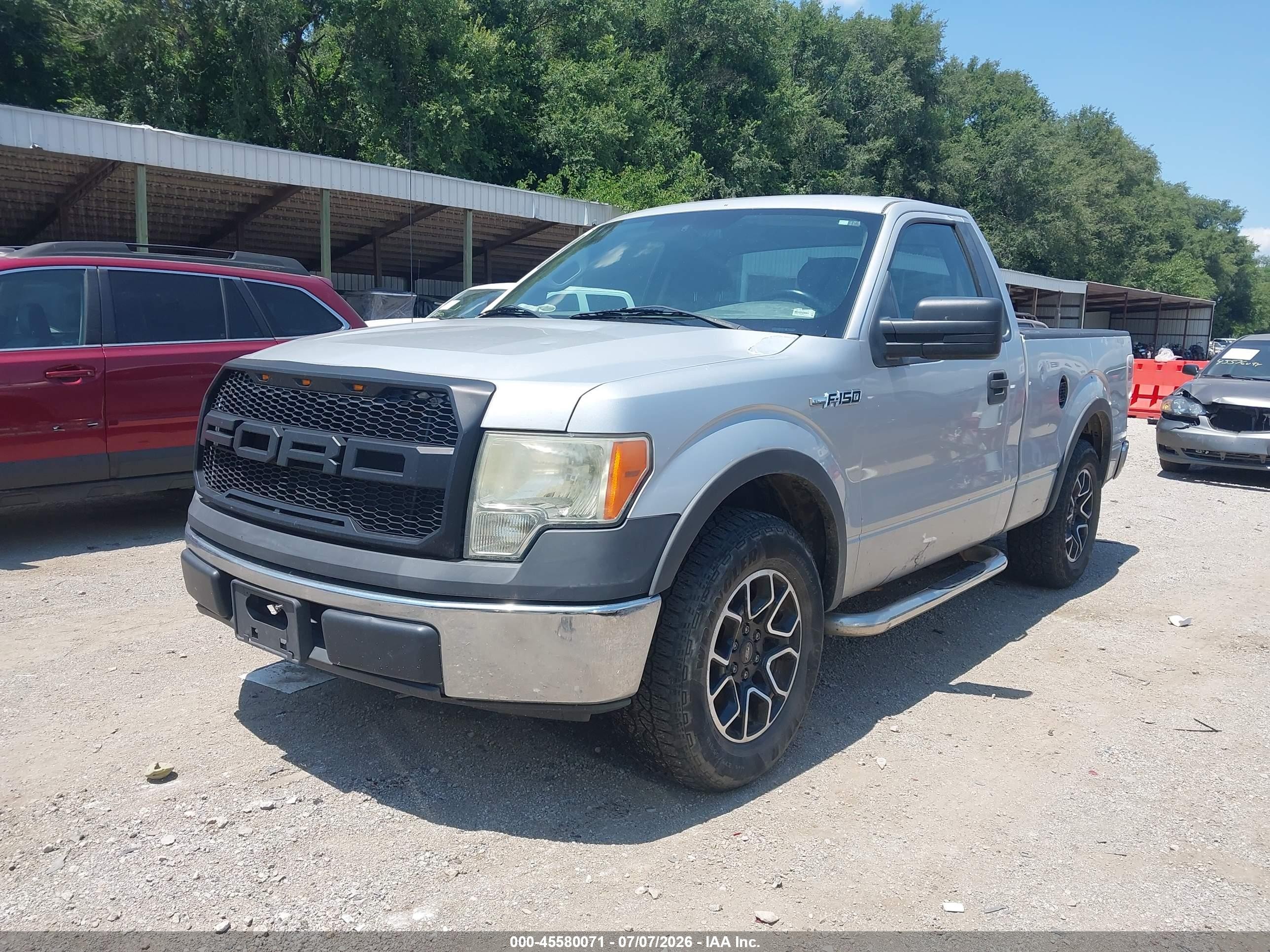 2009 Ford F-150 Stx/xl/xl W/midbox Prep/xlt/xlt W/midbox Prep Silver vin: 1FTRF12W99KC32529