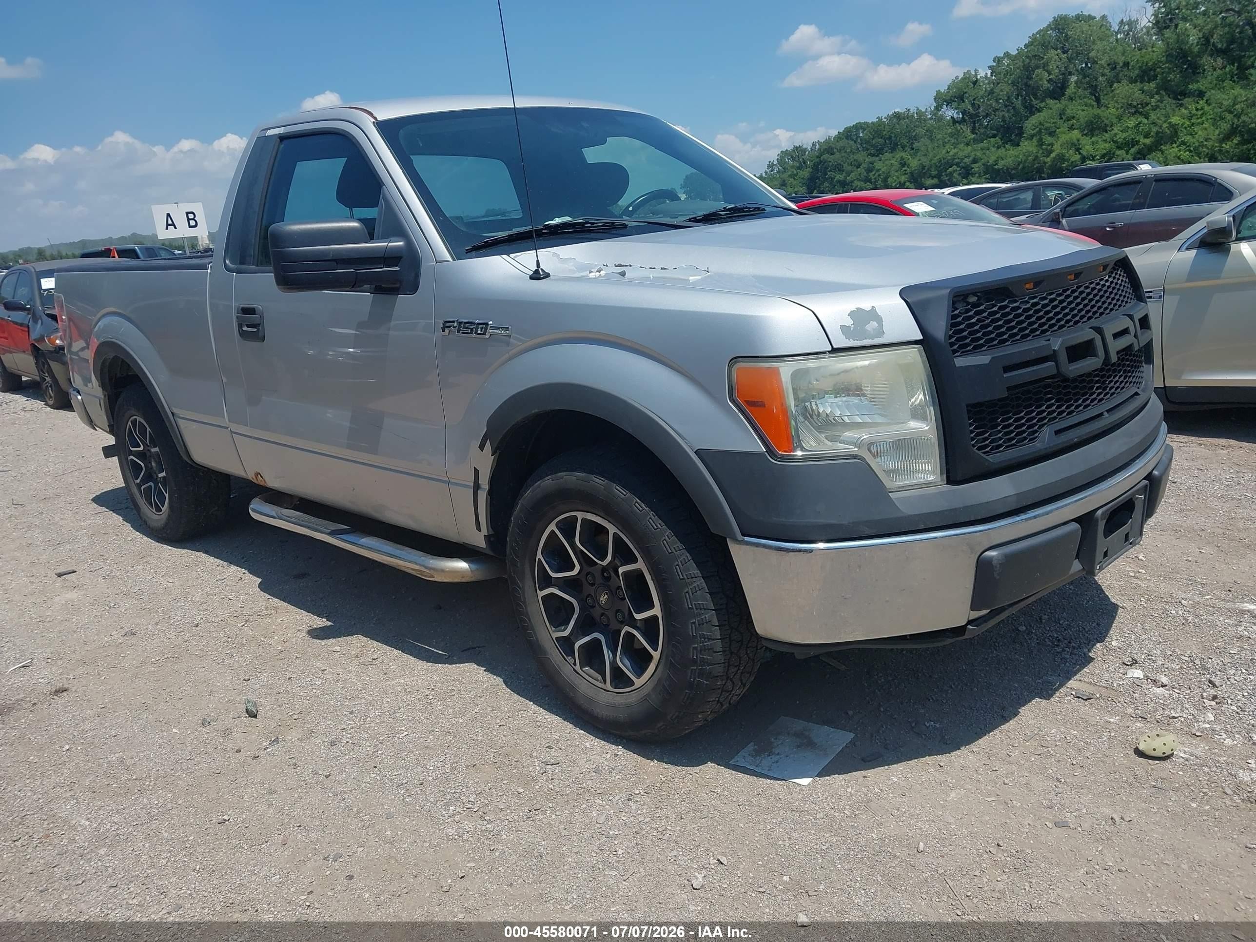 2009 Ford F-150 Stx/xl/xl W/midbox Prep/xlt/xlt W/midbox Prep Silver vin: 1FTRF12W99KC32529