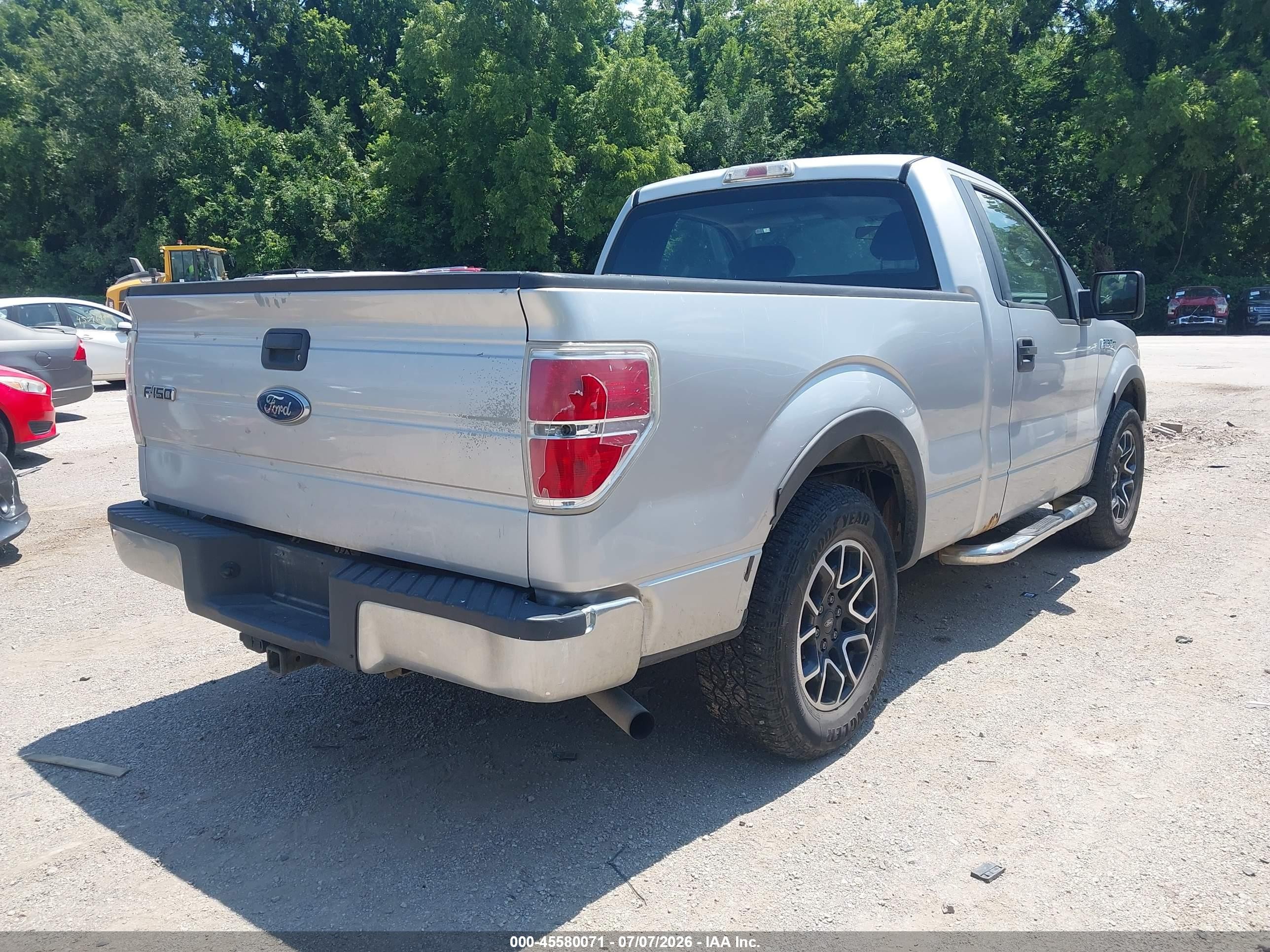 2009 Ford F-150 Stx/xl/xl W/midbox Prep/xlt/xlt W/midbox Prep Silver vin: 1FTRF12W99KC32529